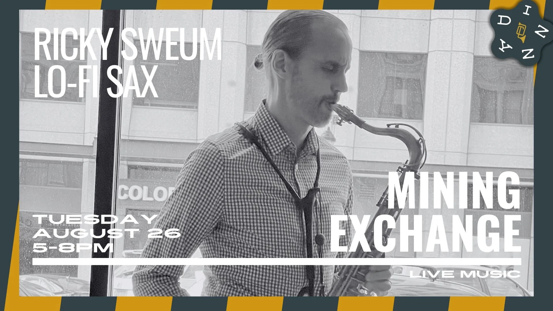 Ricky Sweum Lo-Fi Sax — Dizzy Charlie's Music & Events - Colorado
