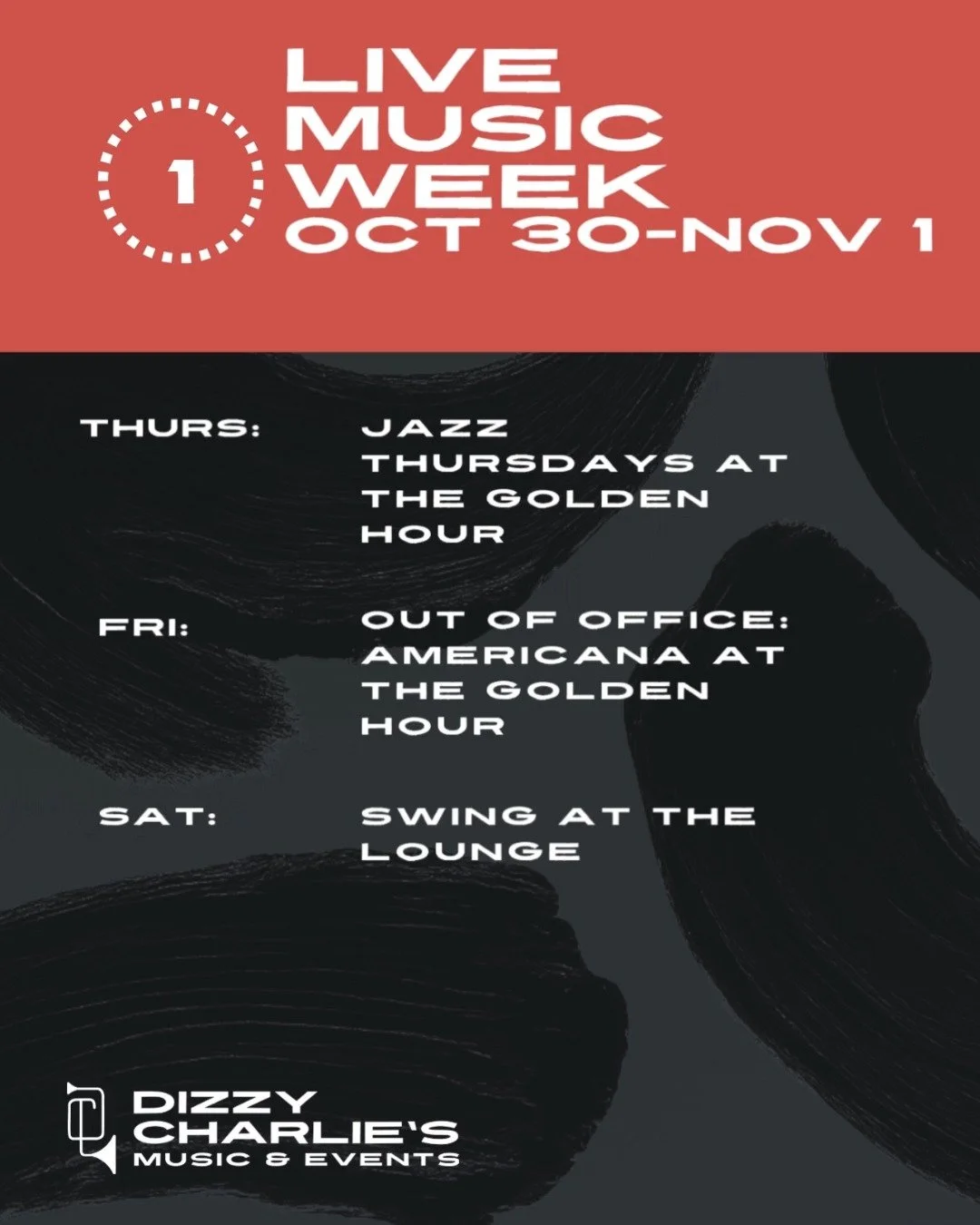 Live music weekend! Free jazz, swing and americana!