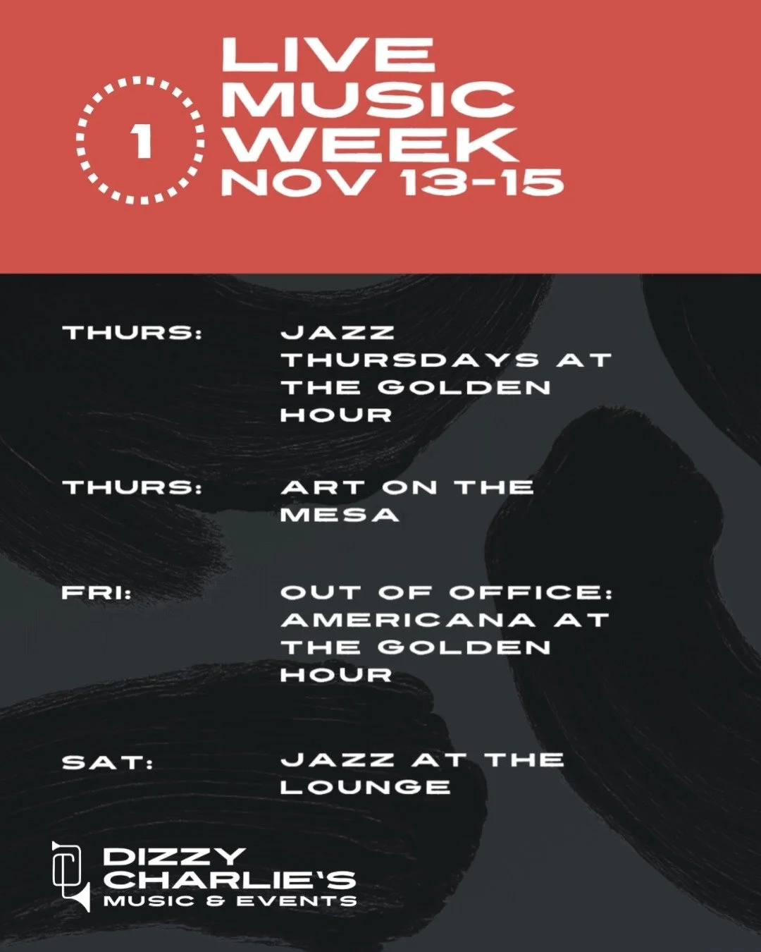 Weekend ahead! Hope to see you out!