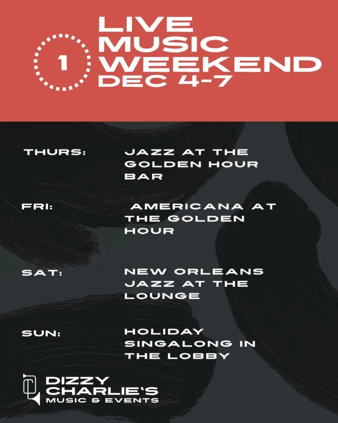 Looking ahead at free live music this week! Thursday- Sunday!