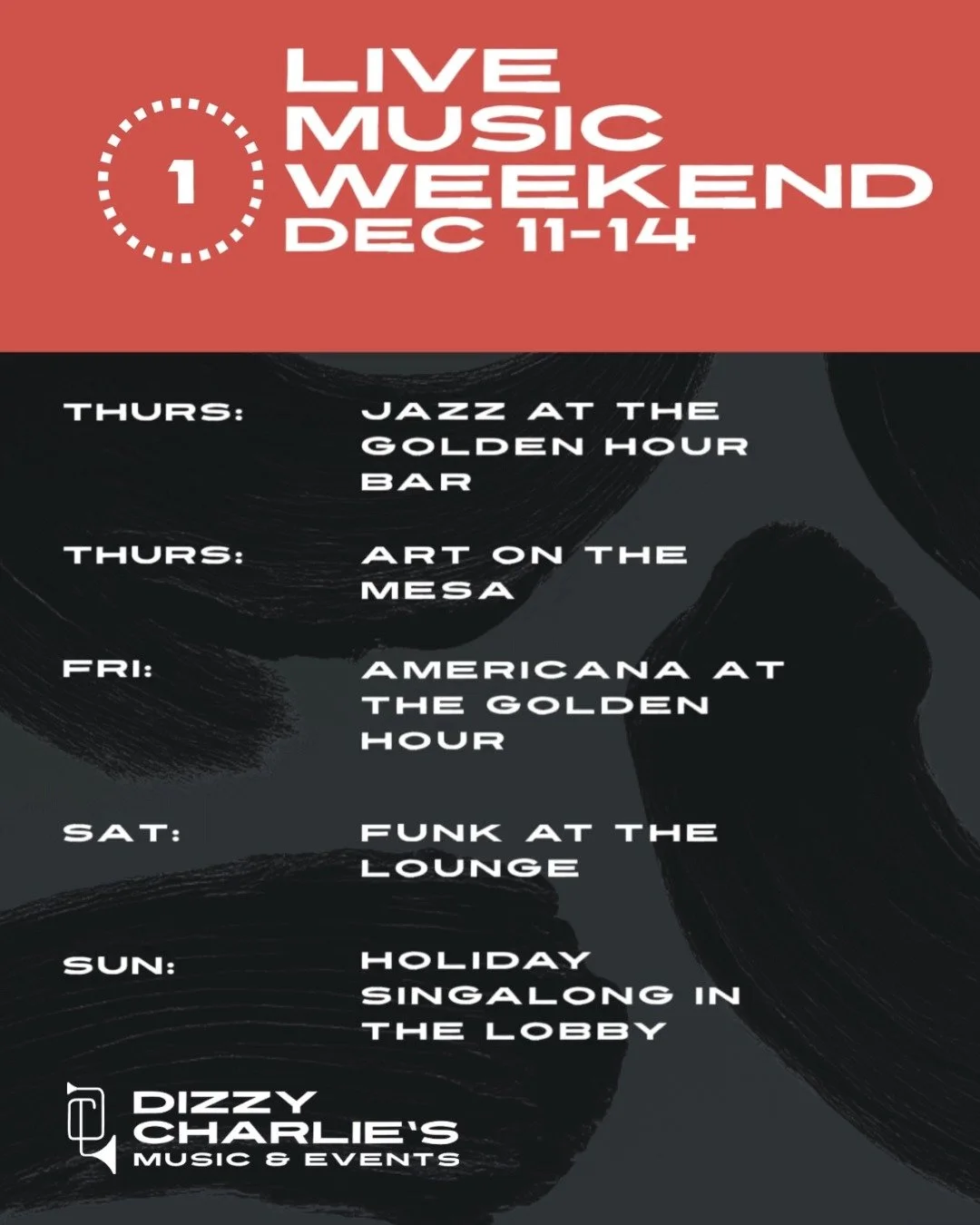 Weekend ahead- art show, caroling and funk! See you soon