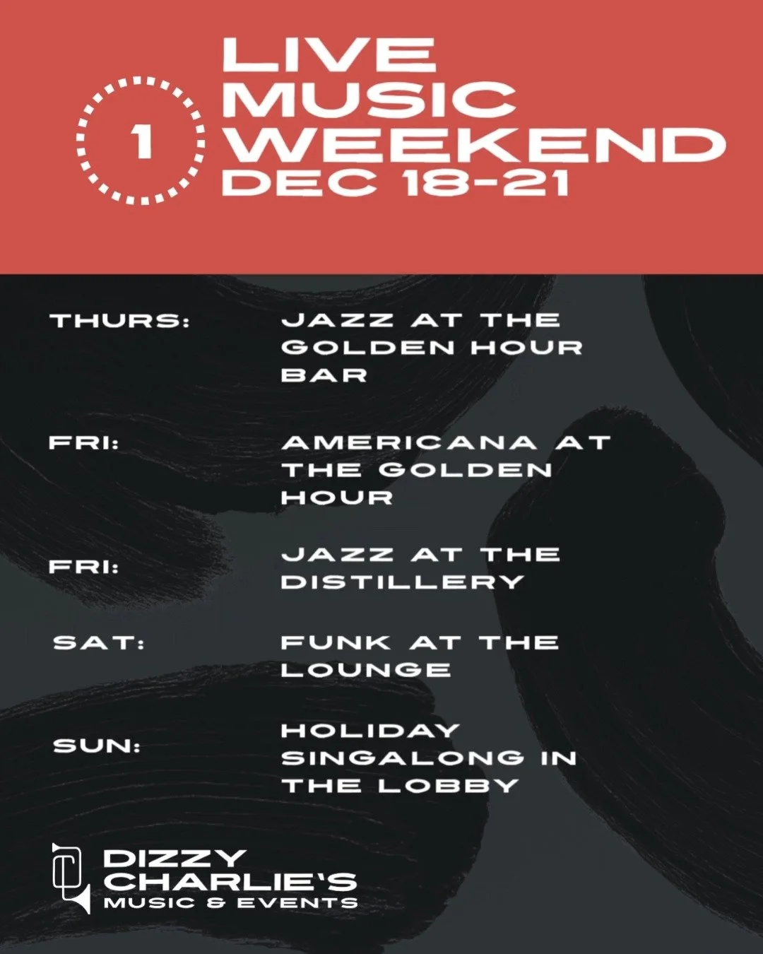 Full weekend of music ahead! Thursday- Sunday!
@goldenhourcos @thebestcoffeelounge @privatelabeldistillery @miningexchange