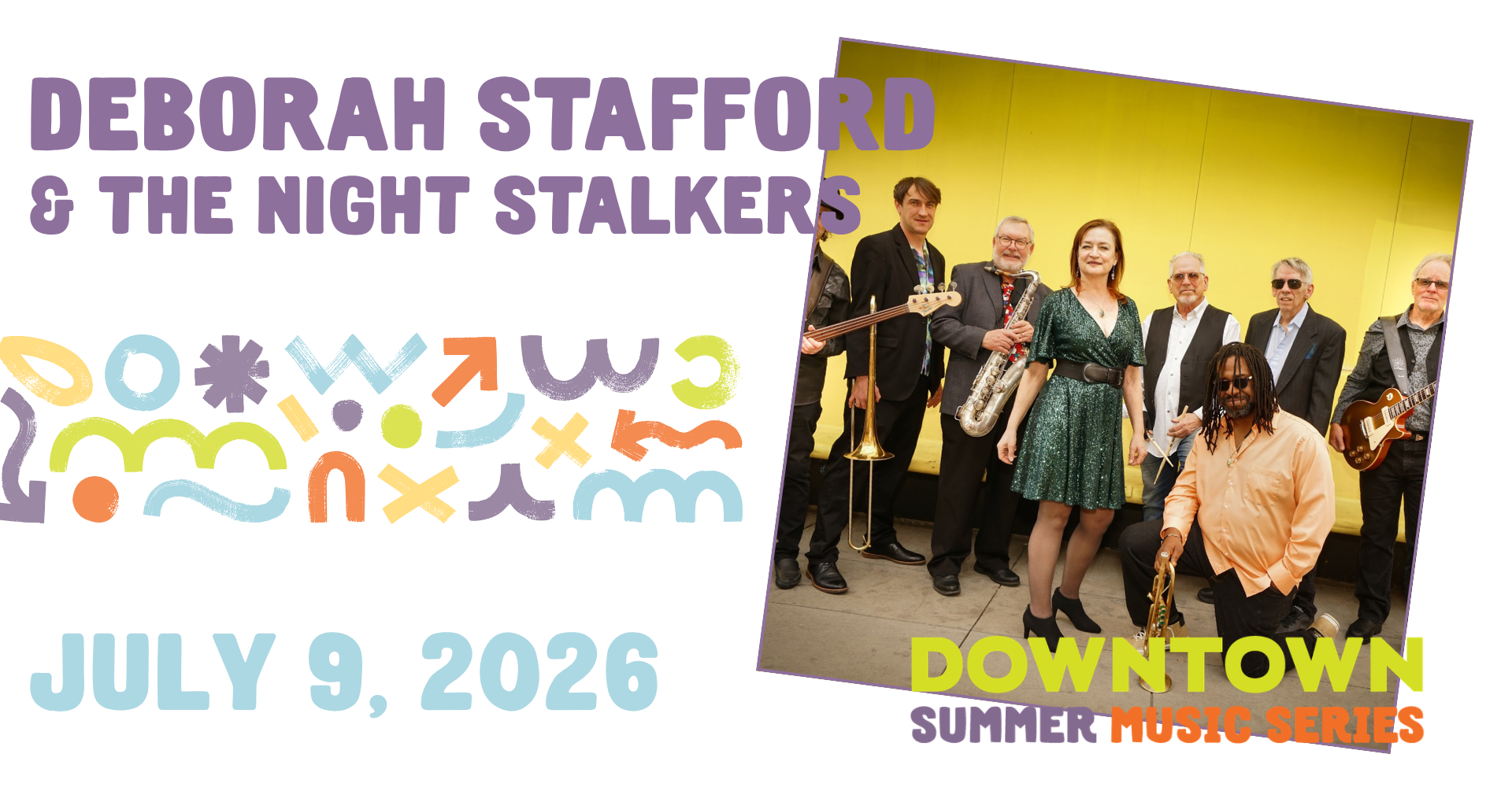 Downtown Summer Music Series: Deborah Stafford & the Nightstalkers
