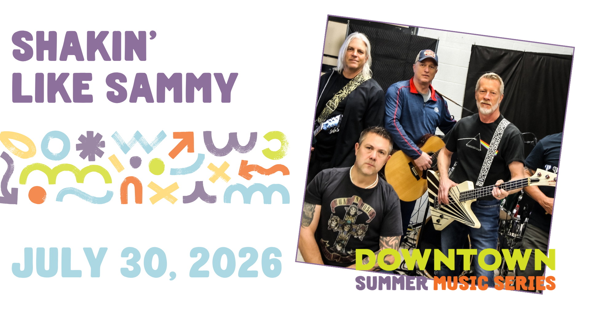 Downtown Summer Music Series: Shakin' Like Sammy
