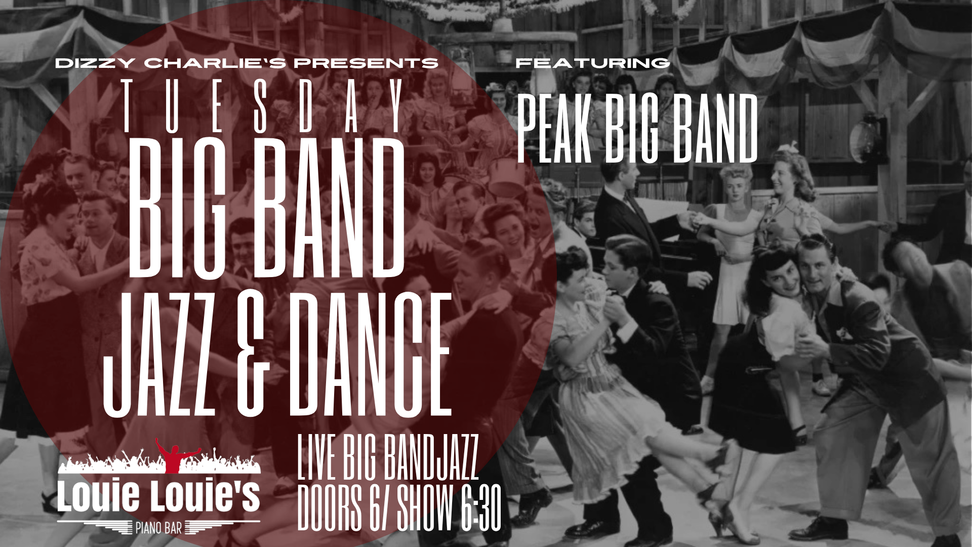 Big Band Jazz & Dace at the Piano Bar