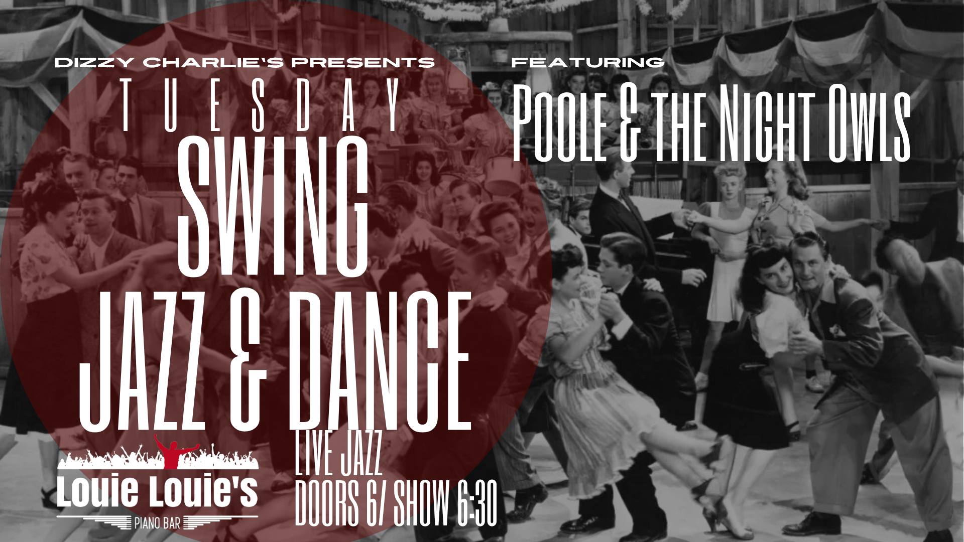 Jazz & Swing Night: Poole & the NightOwls
