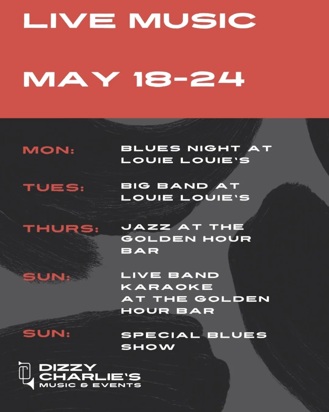 Live music coming in hot!