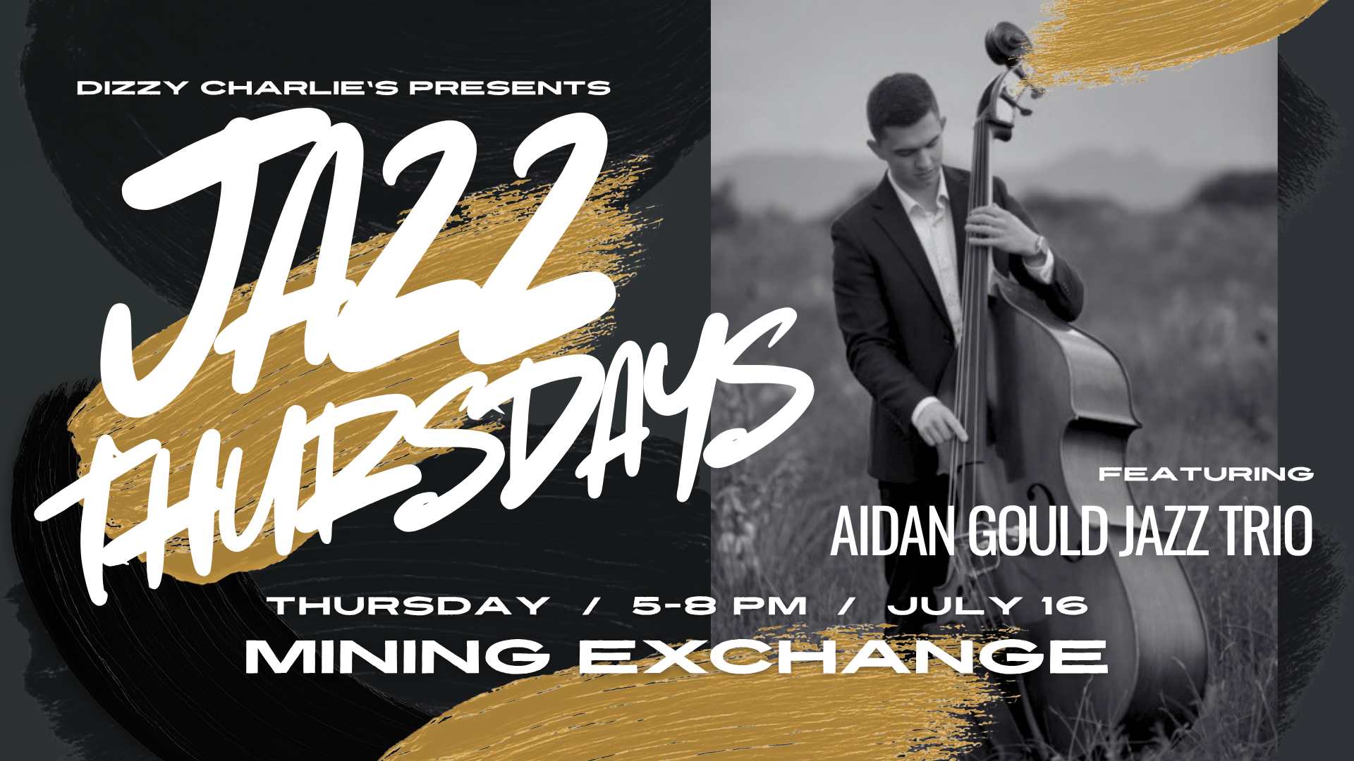 Jazz Thursdays: Aidan Gould Jazz Trio