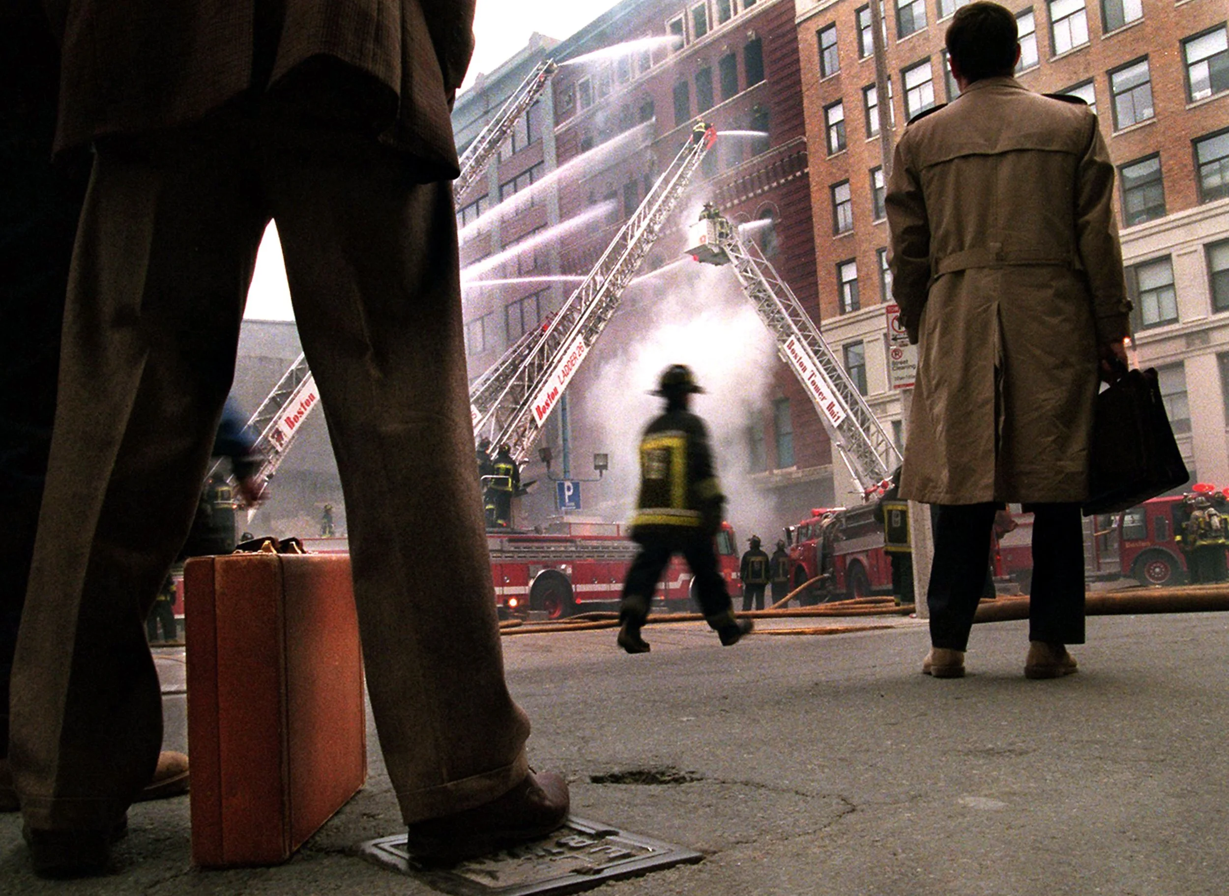 "Boston Fire" ©Thomas James Hurst/The Boston Globe