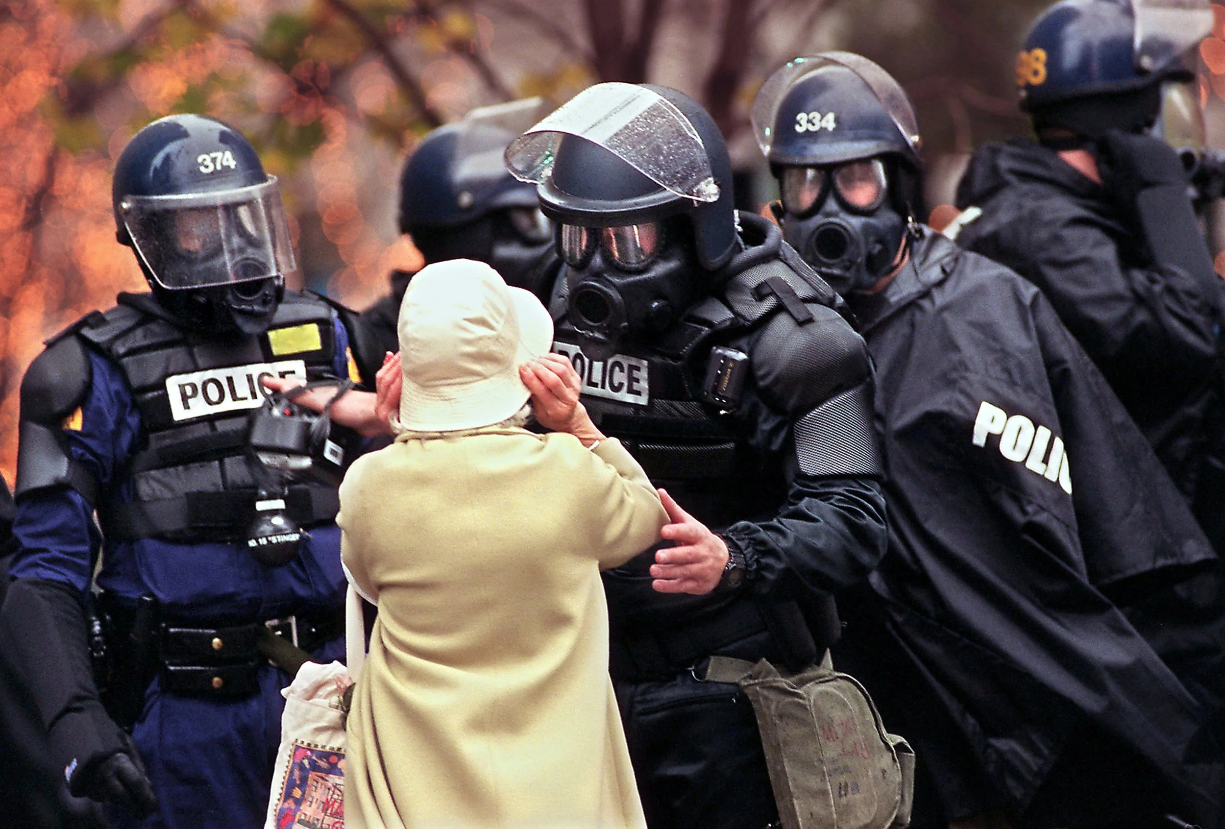 "Lost in a Riot" ©Thomas James Hurst/The Seattle Times