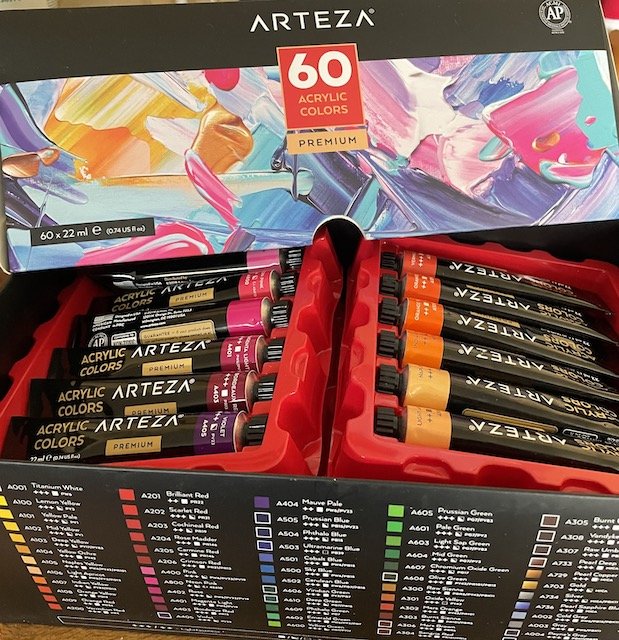 A Review of Arteza Acrylic Paints for Finishing Whittling Projects