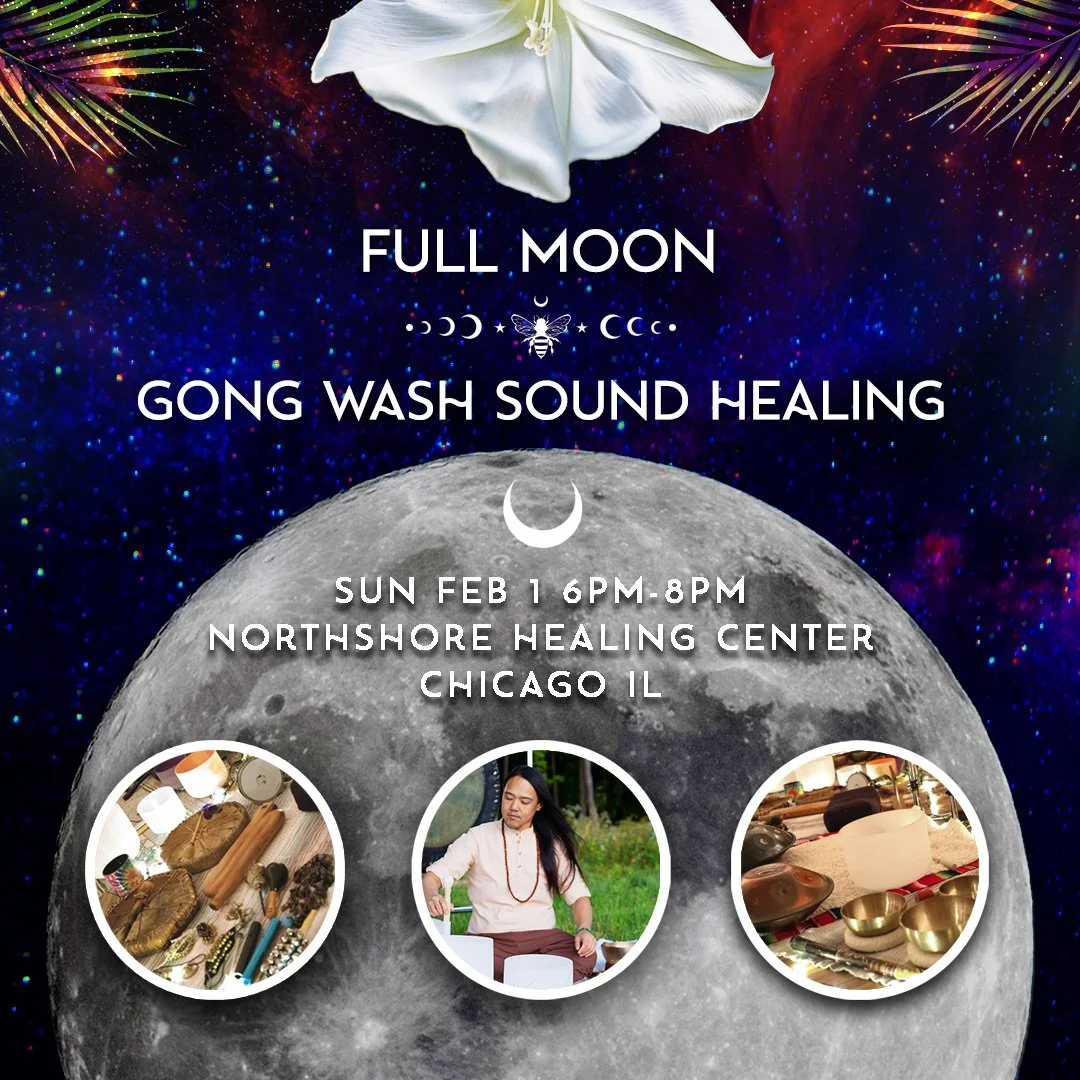 Full Moon Gong Wash Sound Healing 