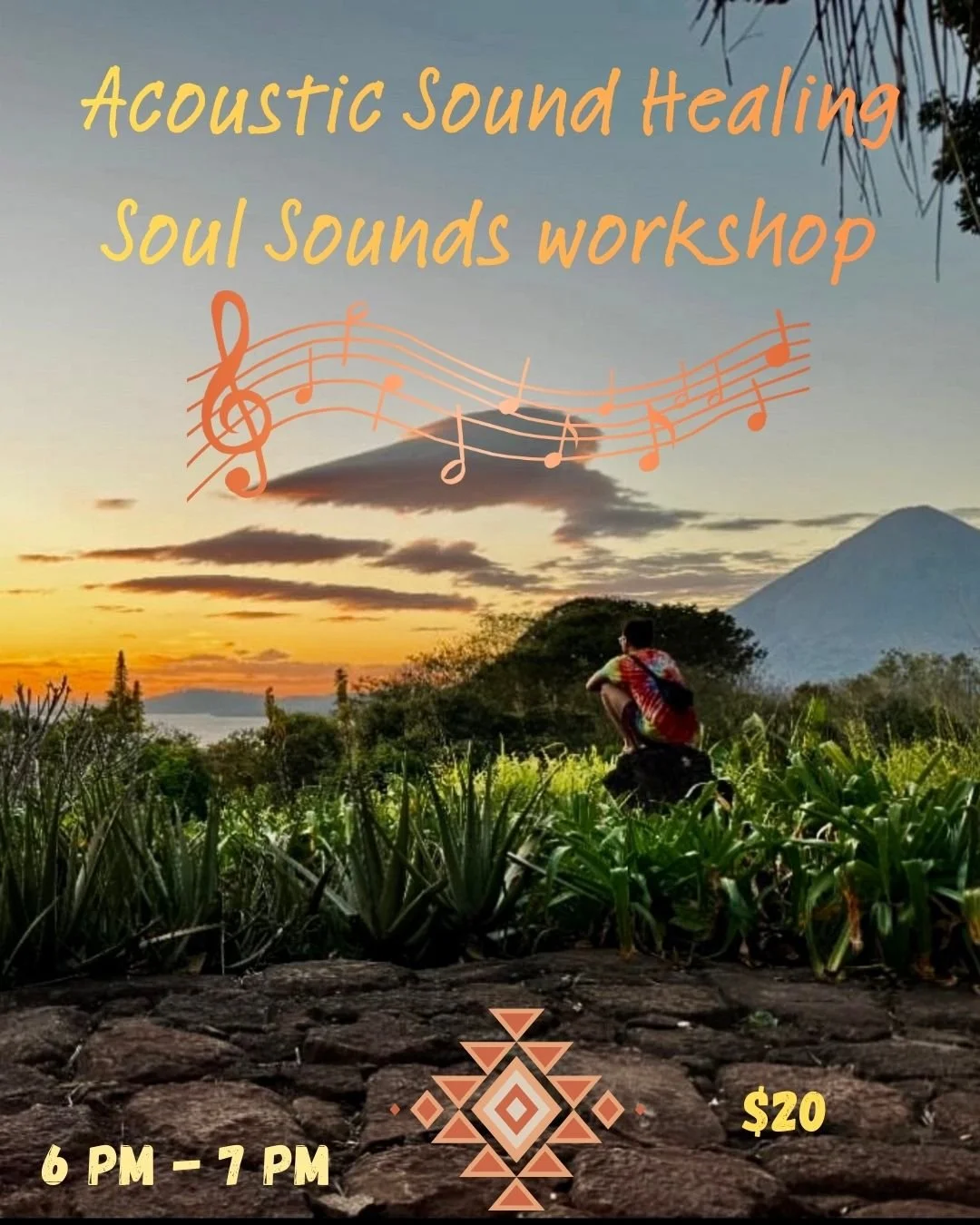 Acoustic Sound Healing Soul Sounds workshop led by Musical Mindset  