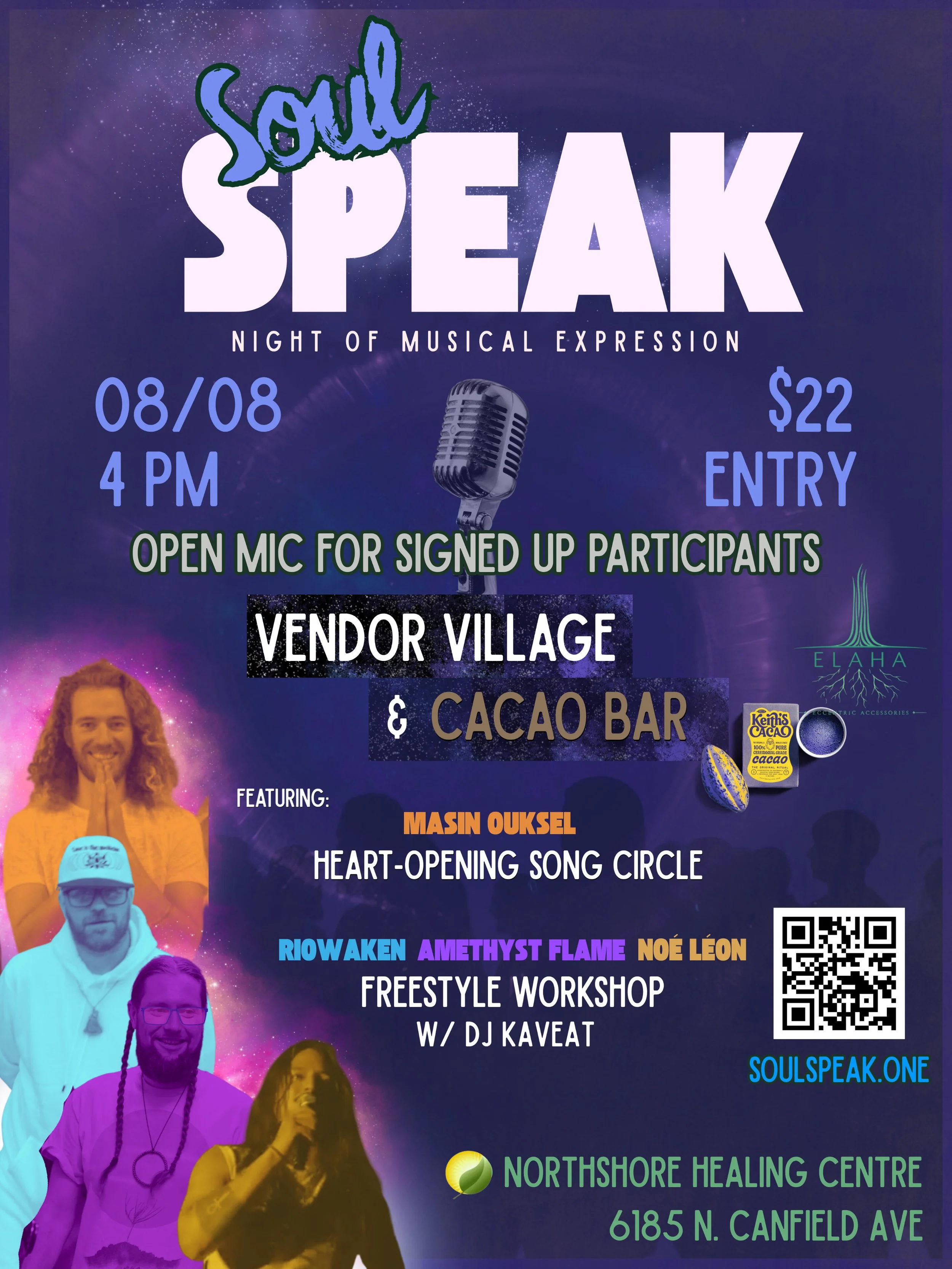 SoulSpeak Open Mic!