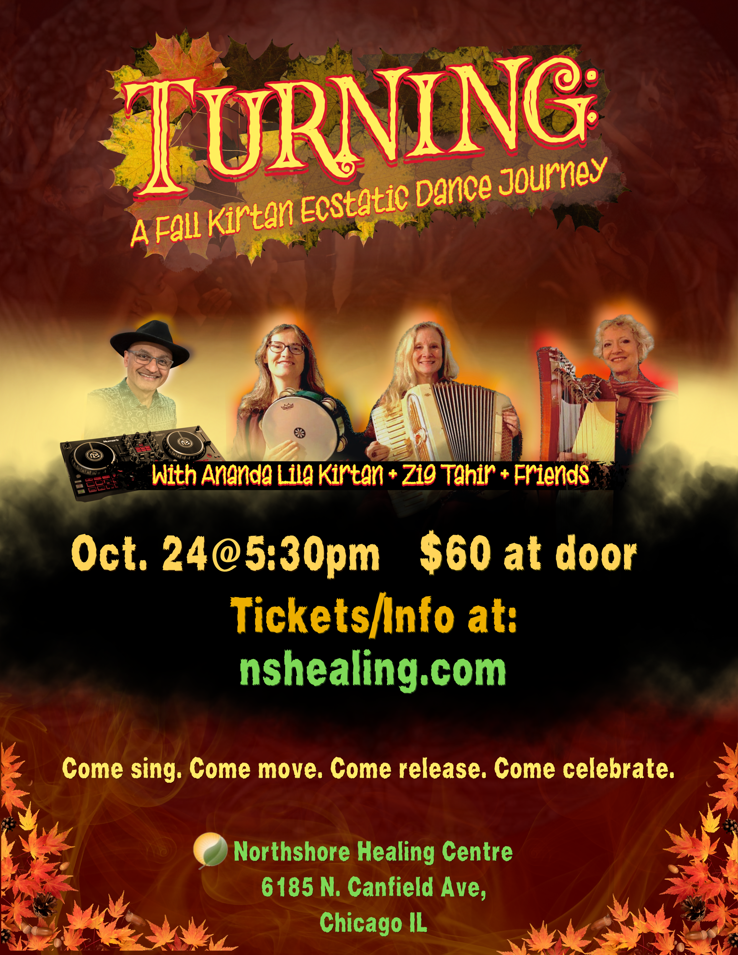 TURNING: A Fall Kirtan Dance Journey