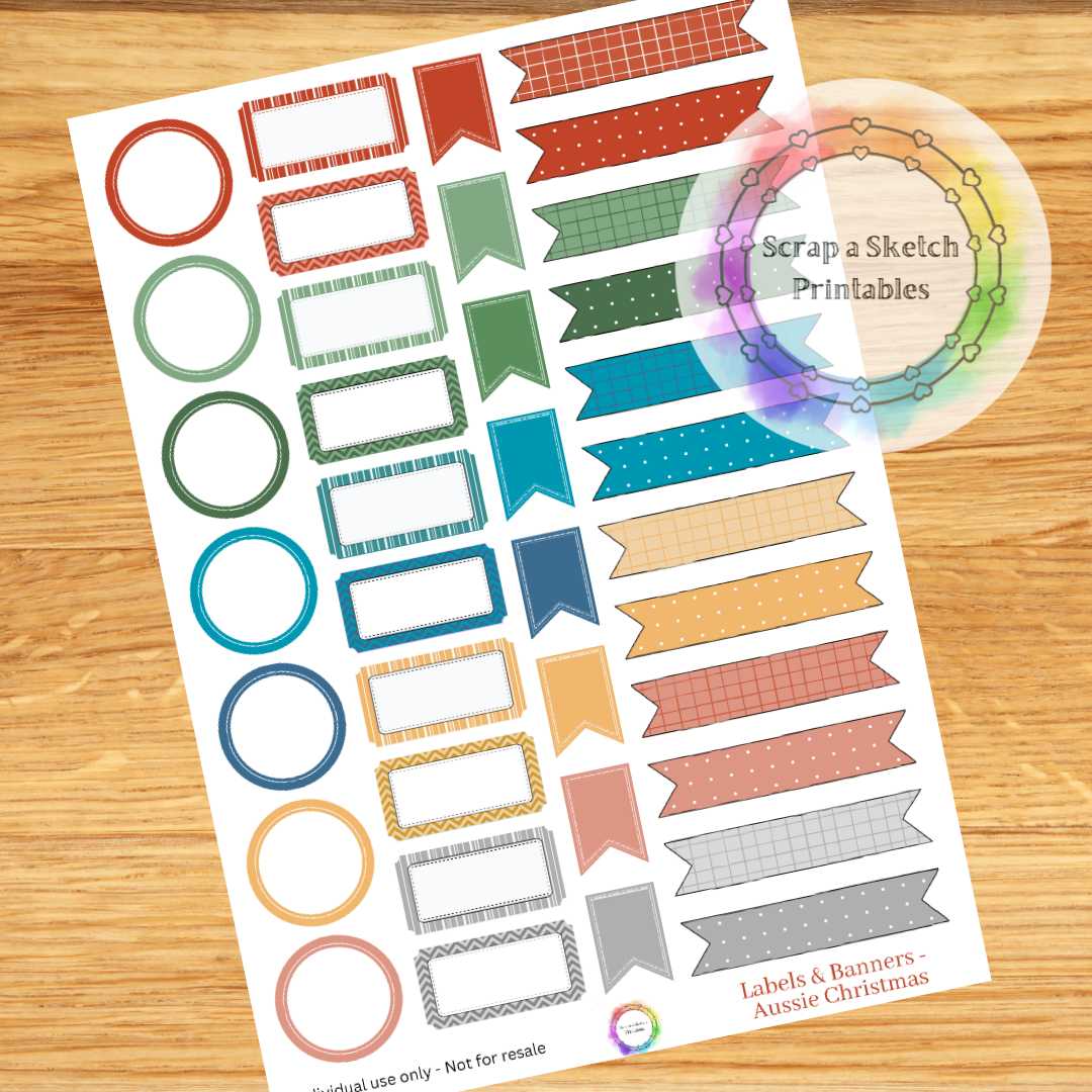 CB Labels & Banners - Aussie Christmas .png