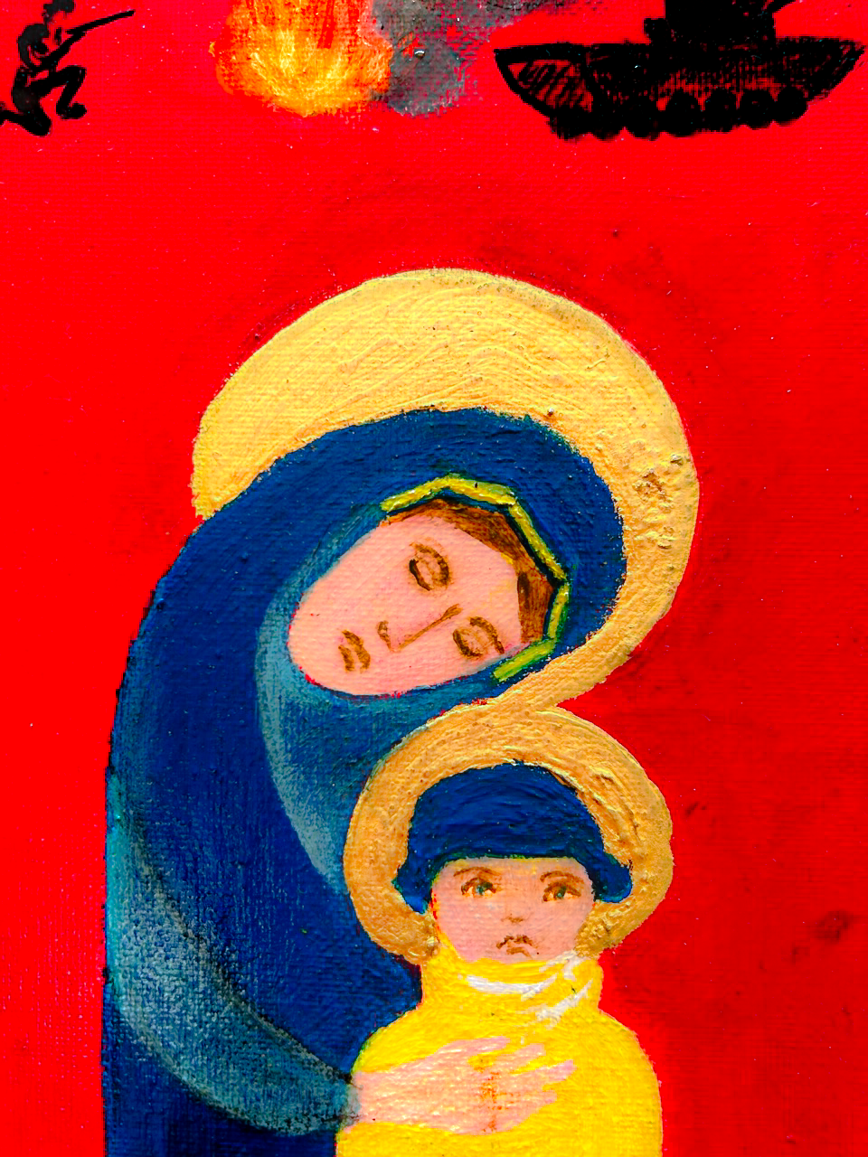 Madonna of Kharkiv           6” x 8”