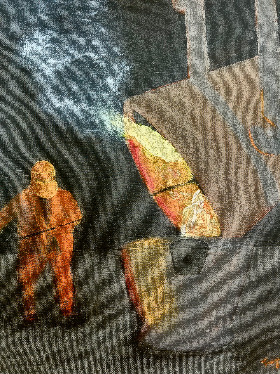 Pittsburgh Works No. 4.      12” x 16”