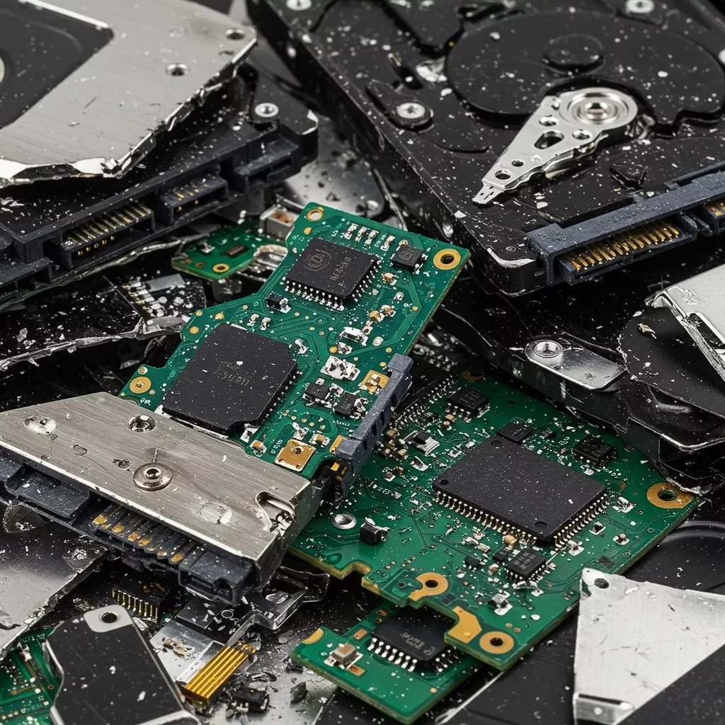 SSD and Hard Drive Shredding