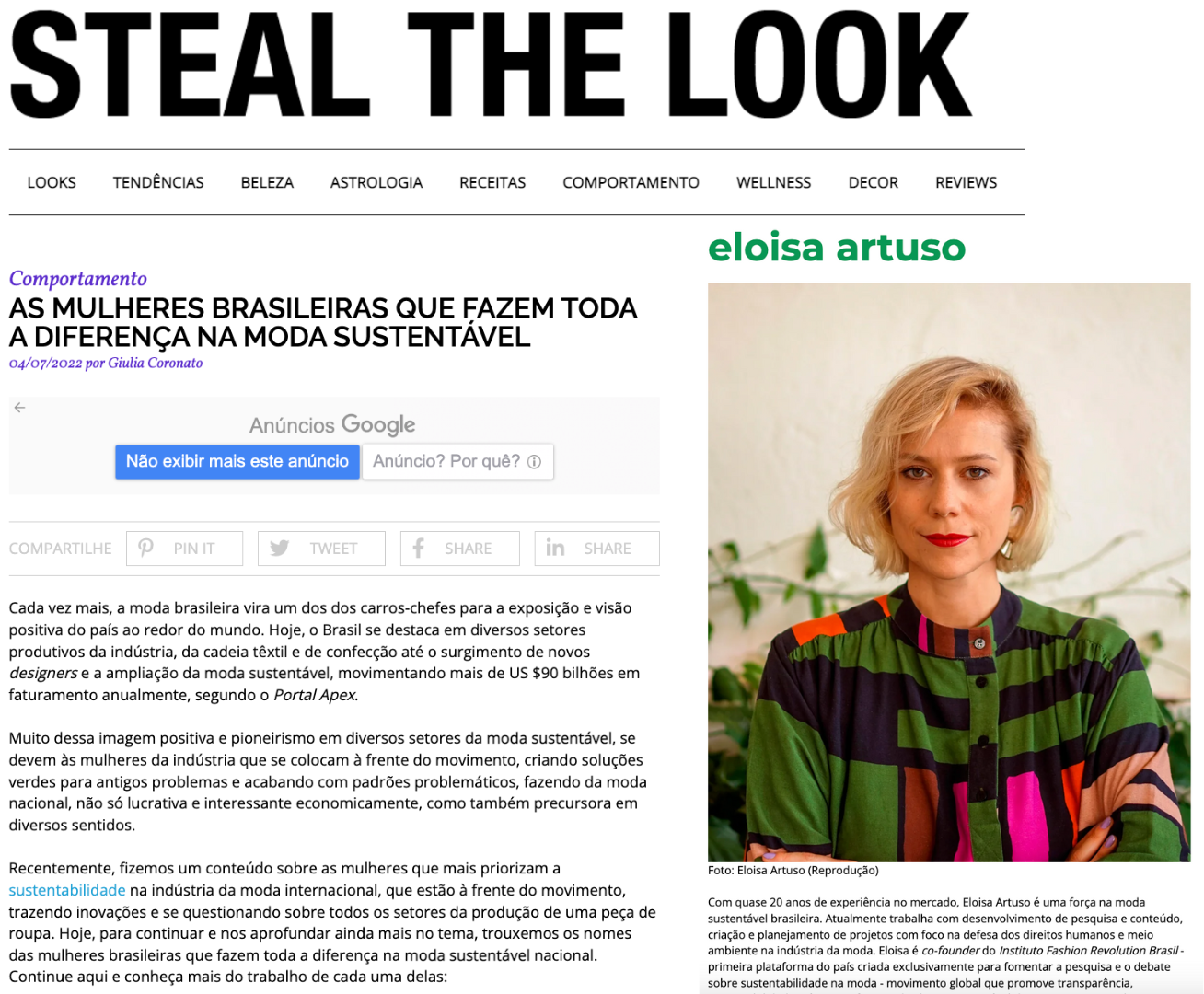 Movimento Fashion Revolution divulga o Índice de Transparência