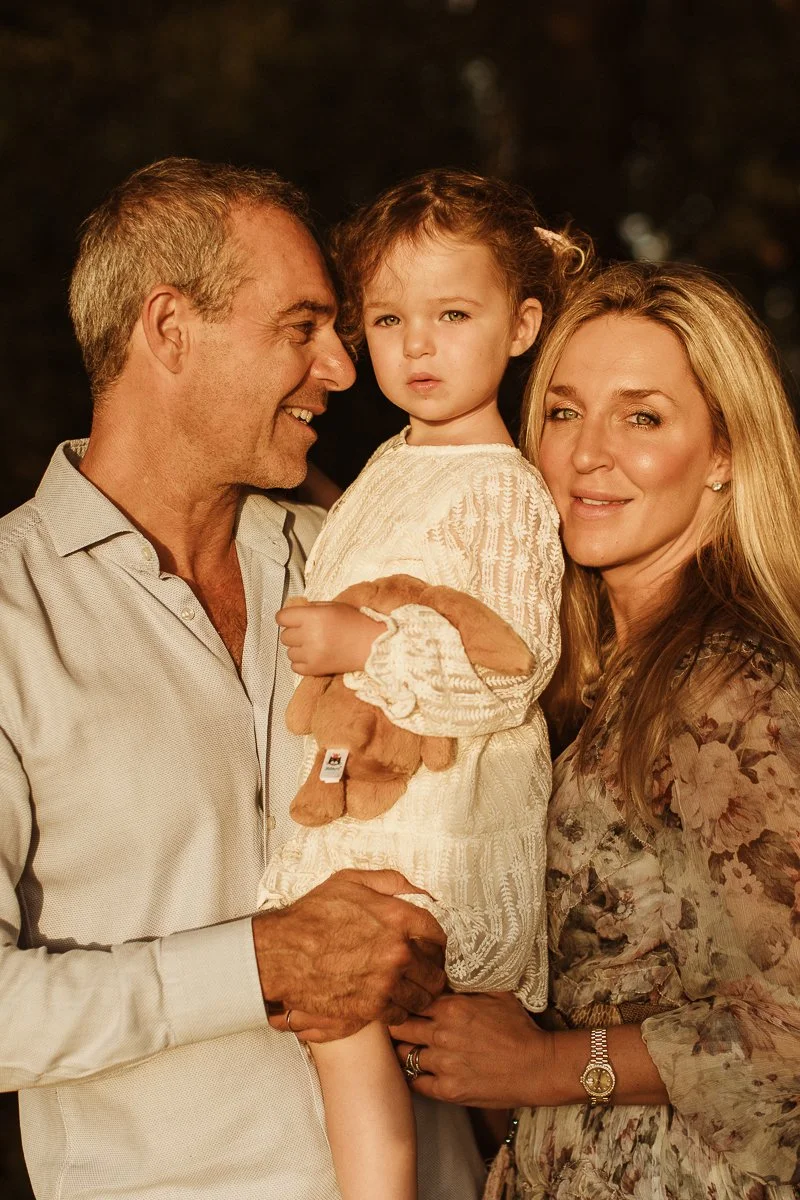 Richmond Park family photography at sunset