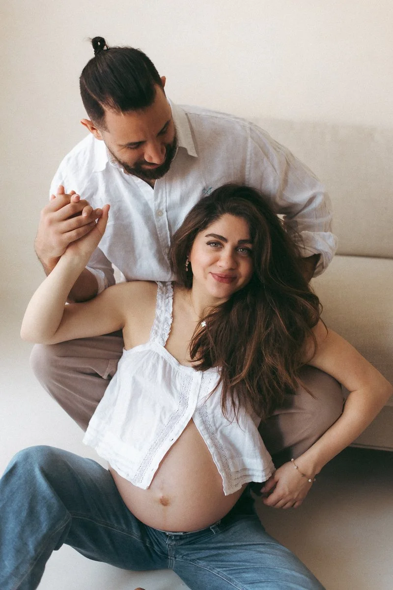 Maternity photoshoot in London