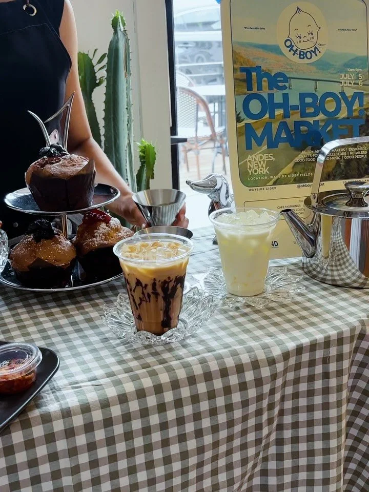 OH-BOY MARKET x @cafe_mornings ⛰️

Super excited to have a team at the 2025 OH-BOY Market! Our stand this year will have iced drinks, crowd favorite kimbap and NEW! this year we will have instant Korean ramen! 

Cafe Mornings will be open as usual in