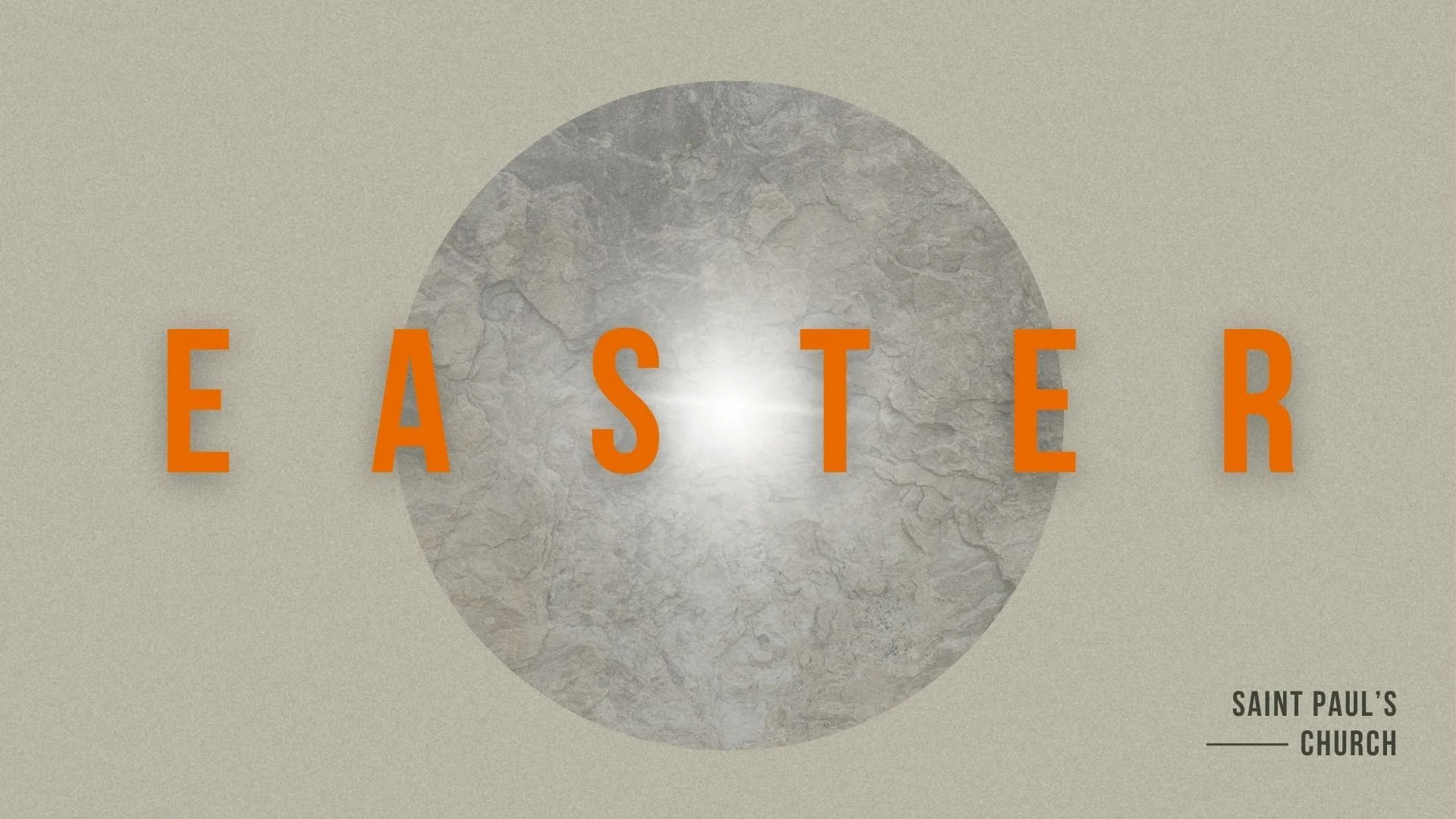 Easter Sunday Services