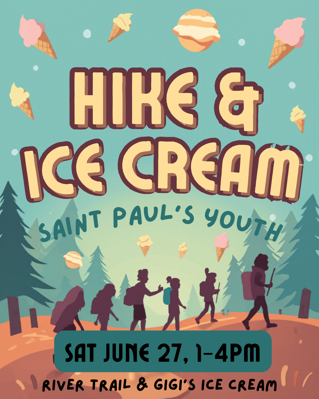 Youth Hike and Ice Cream