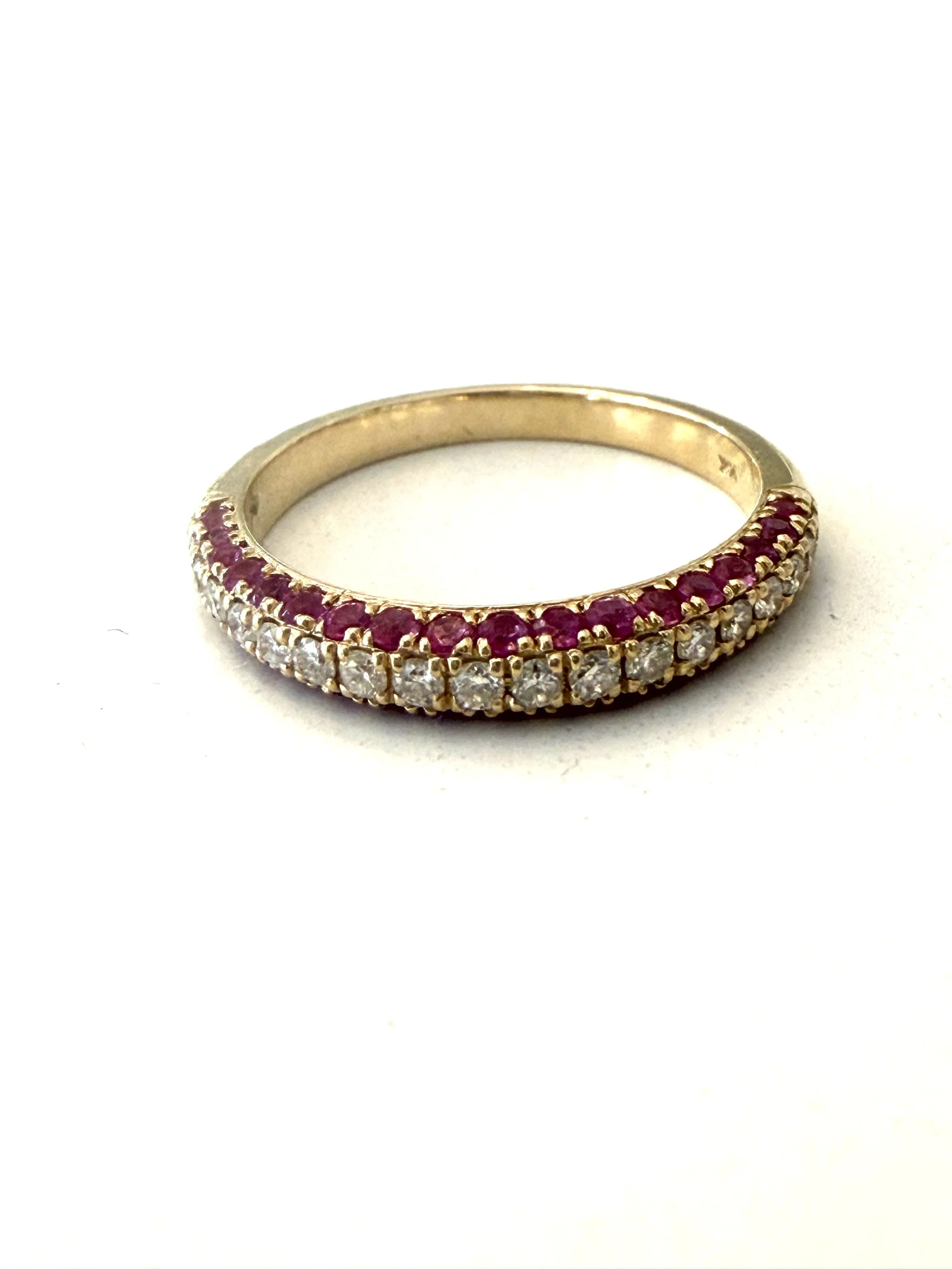The "Canopy" Ring in Pink Sapphires