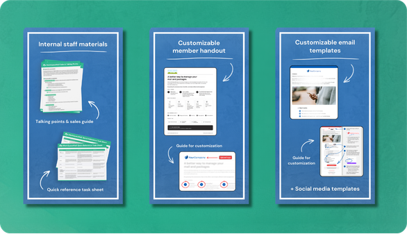 iWorkSpaceMail partners get a free marketing toolkit built with real community manager input