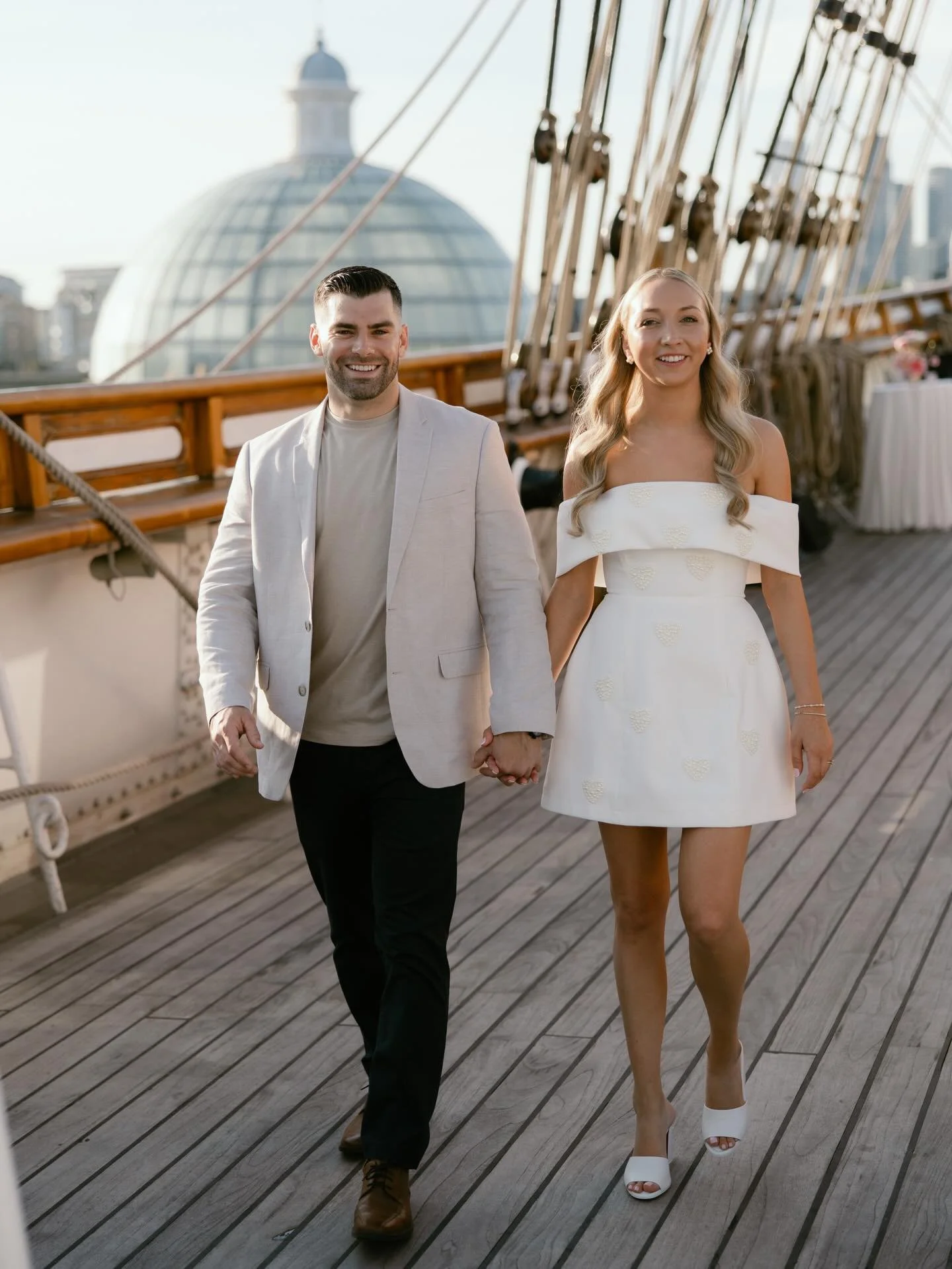 Sail Away With Me

A wedding welcome party aboard the Cutty Sark in Greenwich. Steeped in maritime history and with phenomenal views over London, it was the perfect setting to kick off S&amp;Z&rsquo;s London wedding celebrations. Inspired by the coup