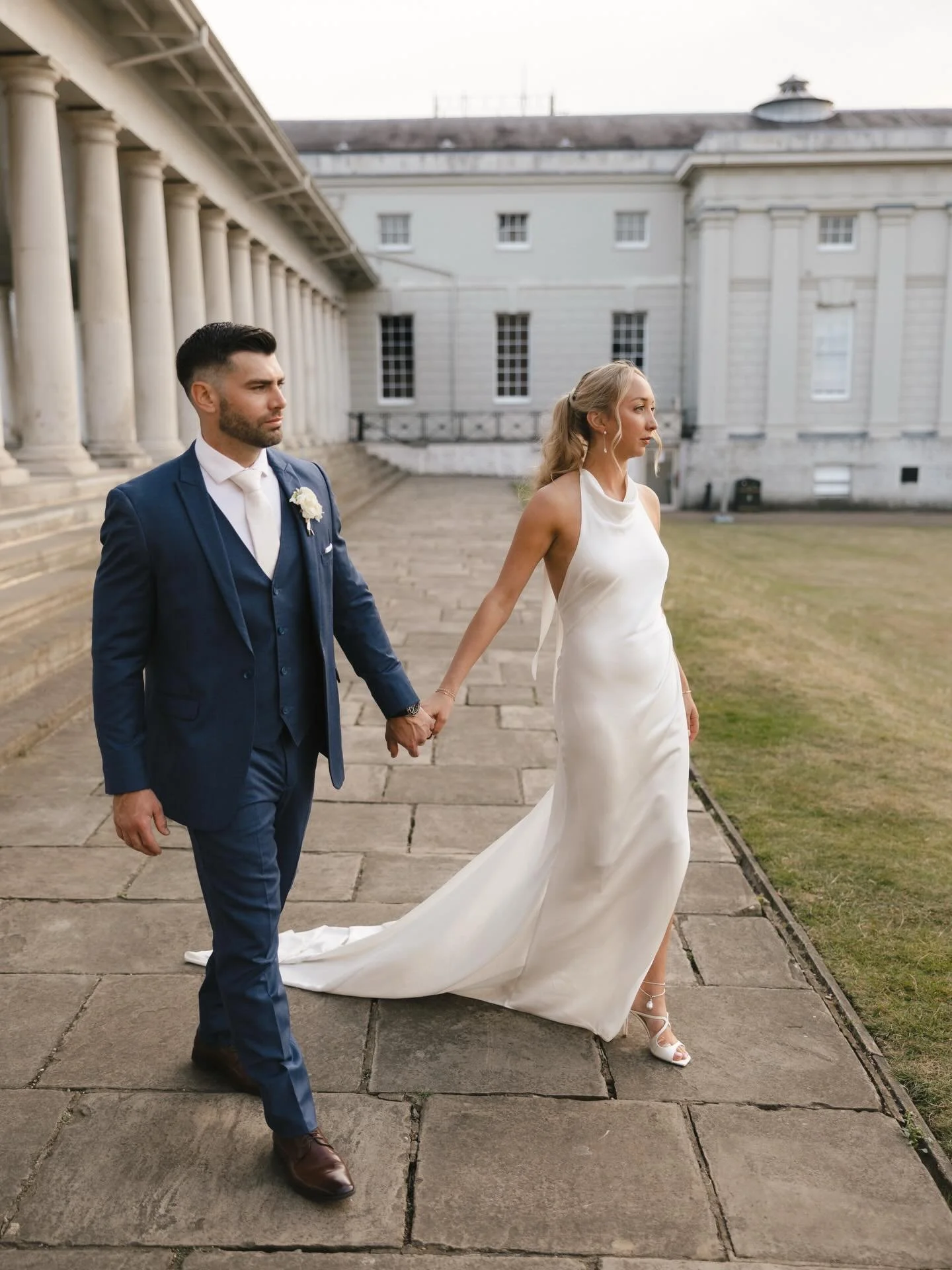 S&amp;Z looking ever so chic 🤍 Their sublime destination wedding in London will forever stay with me.

Photography @elenapopaphoto
Wedding Planning, Design, &amp; Styling @anemonestyle
Venues @rmgvenues
Catering &amp; Bar @weareclinkevents
Floral De