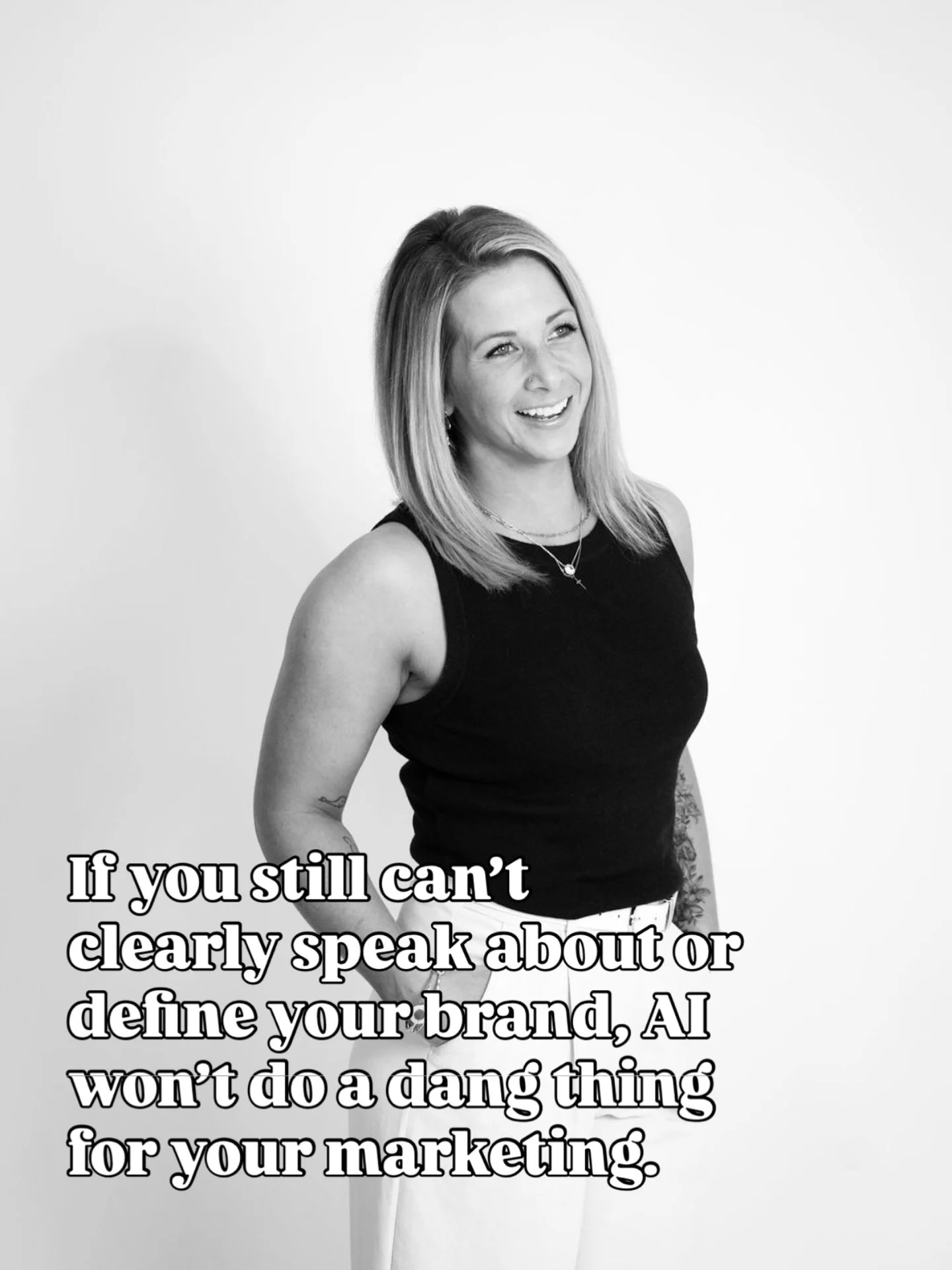 AI cannot fix a brand that cannot explain itself.

This is the part nobody wants to hear when they are excited about their new Claude project, chat bot, or ChatGPT prompts. 

You can feed it your website. You can give it your old captions. You can te