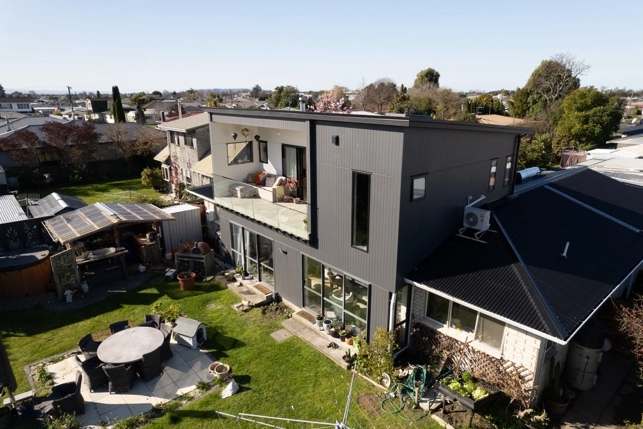 second storey addition sunny upstairs deck