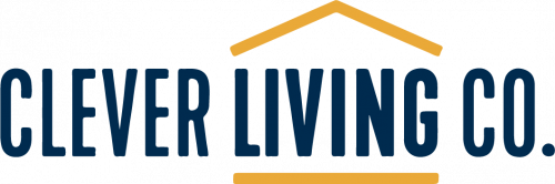 official logo of the clever living co brand