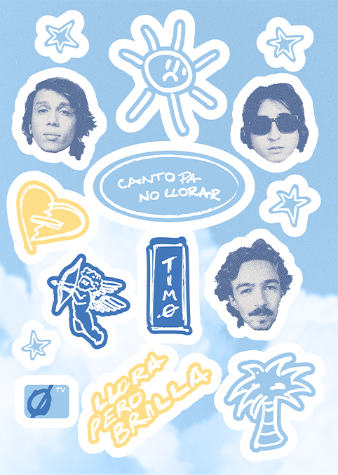 Canto Pa No Llorar TIMØ Stickers