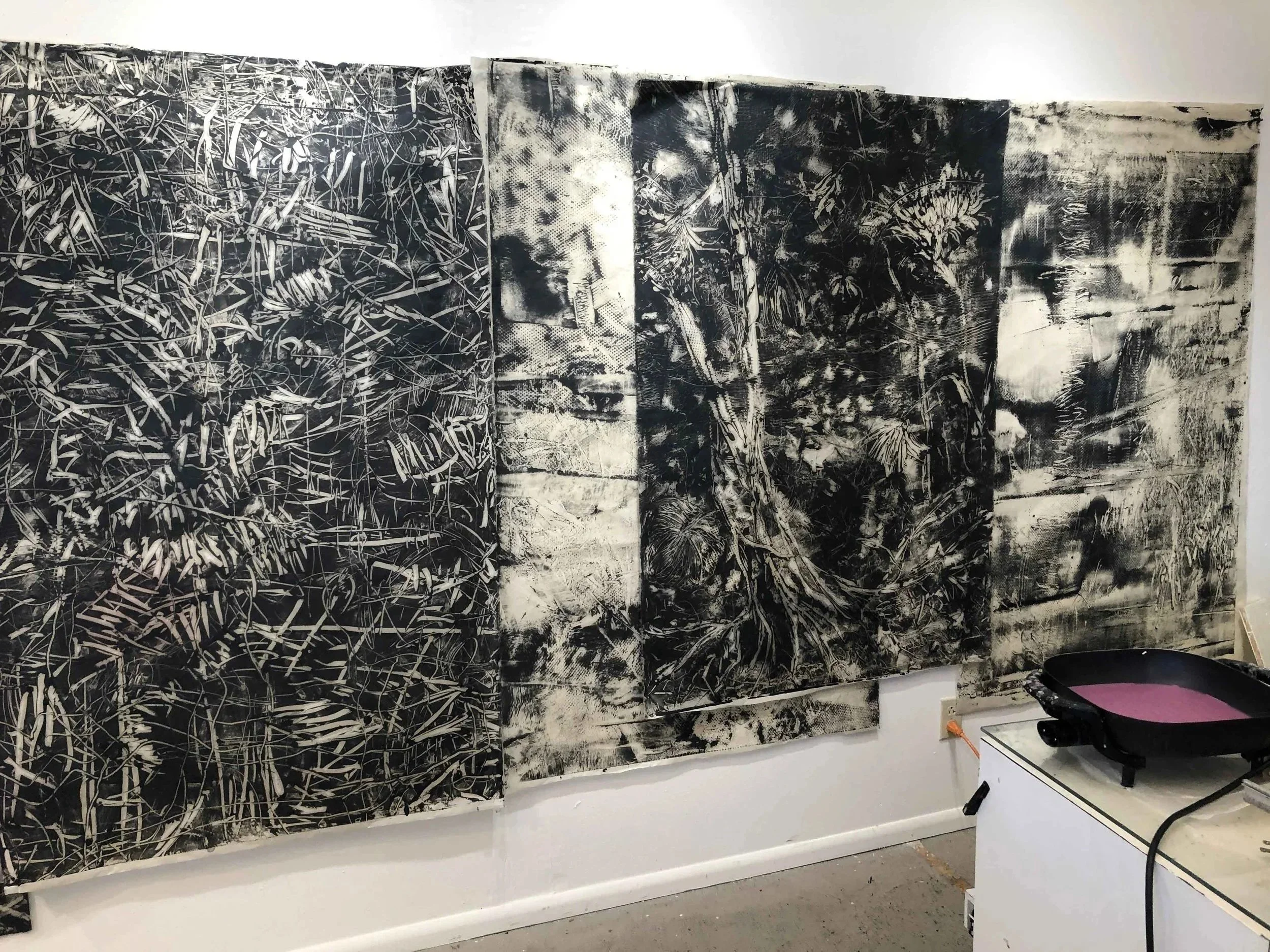 Focus: Mixed Media Monotypes & Mark-Making 