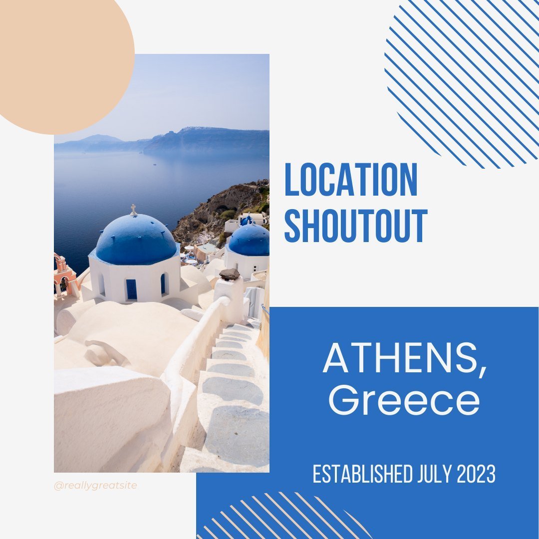 Location Shoutout❗Campus Outreach launched to Athens, Greece in July 2023. 🇬🇷 As Europe's oldest city, history is rich and abundant, culture is family-oriented and celebratory, and of course, the food puts Taziki's to shame. 😉