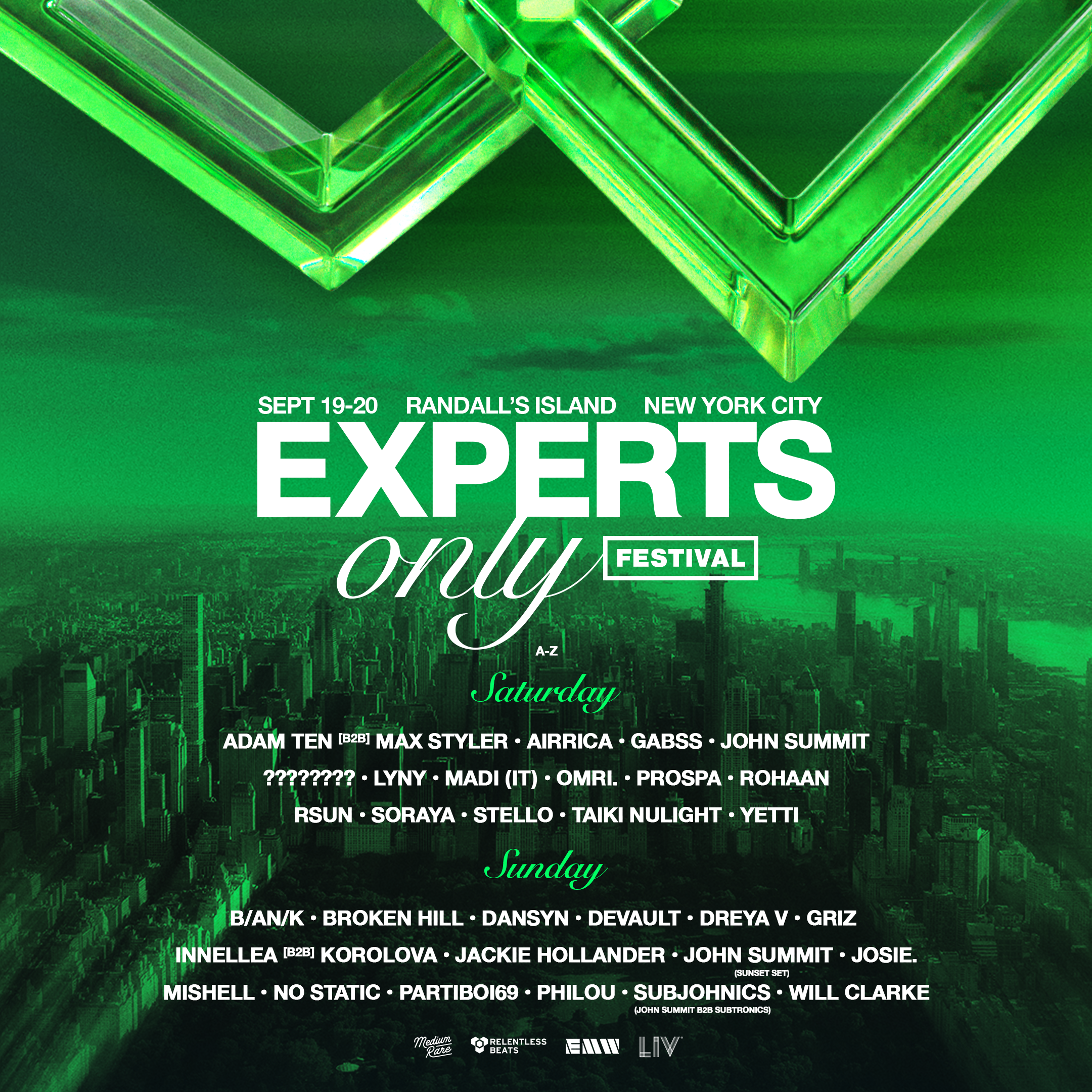 Experts Only Festival NYC 2026