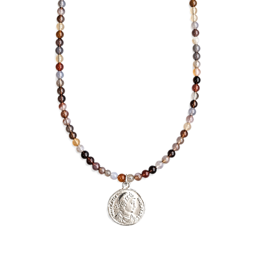 Mini Boho Coin Necklace
