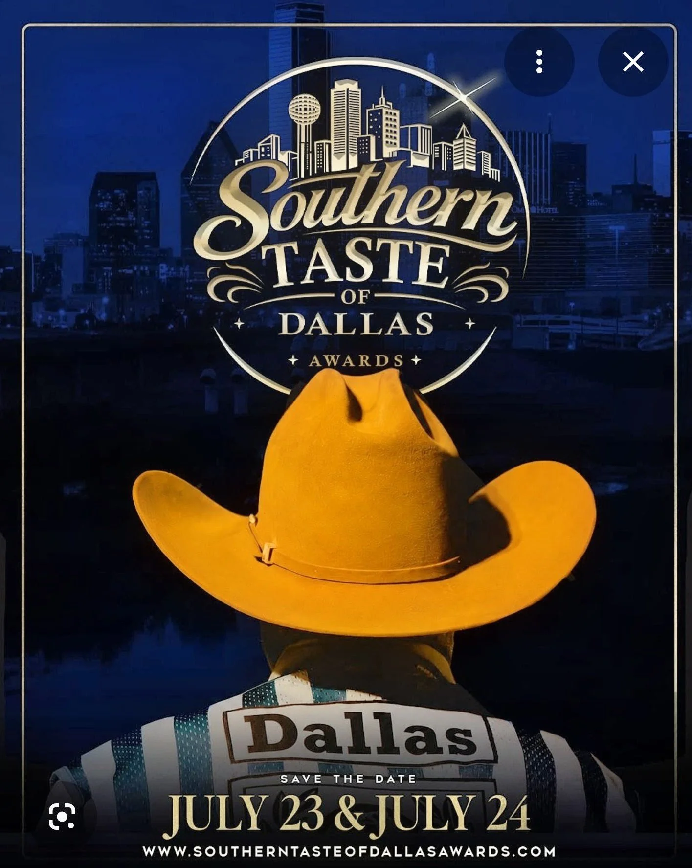 Southern Taste of Dallas Awards (Private Event)