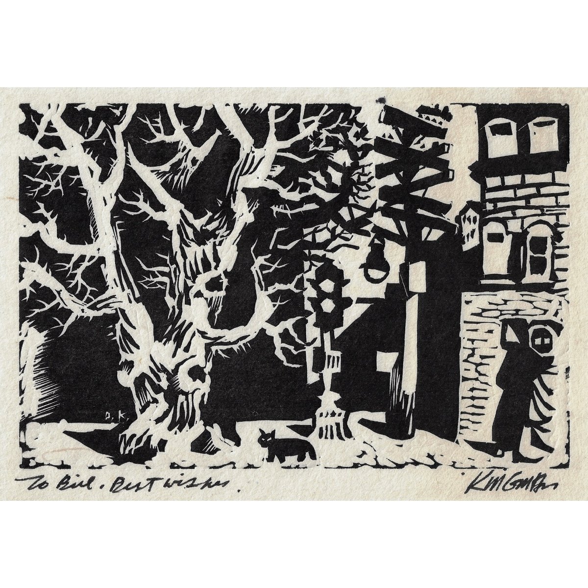 DONG KINGMAN WOODCUT