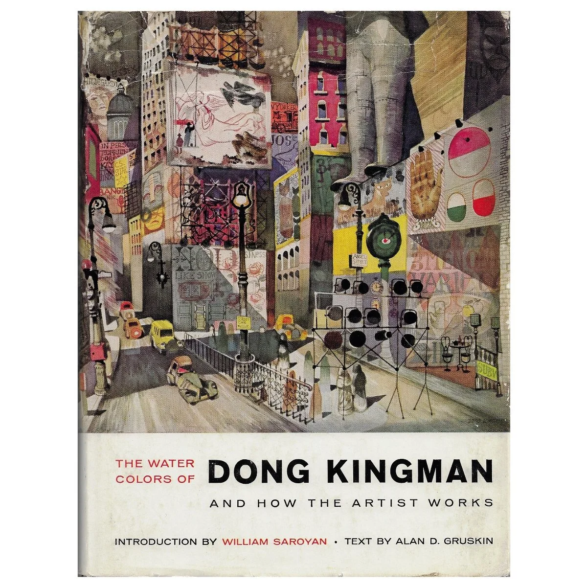 The Water Colors of Dong Kingman and How the Artist Works