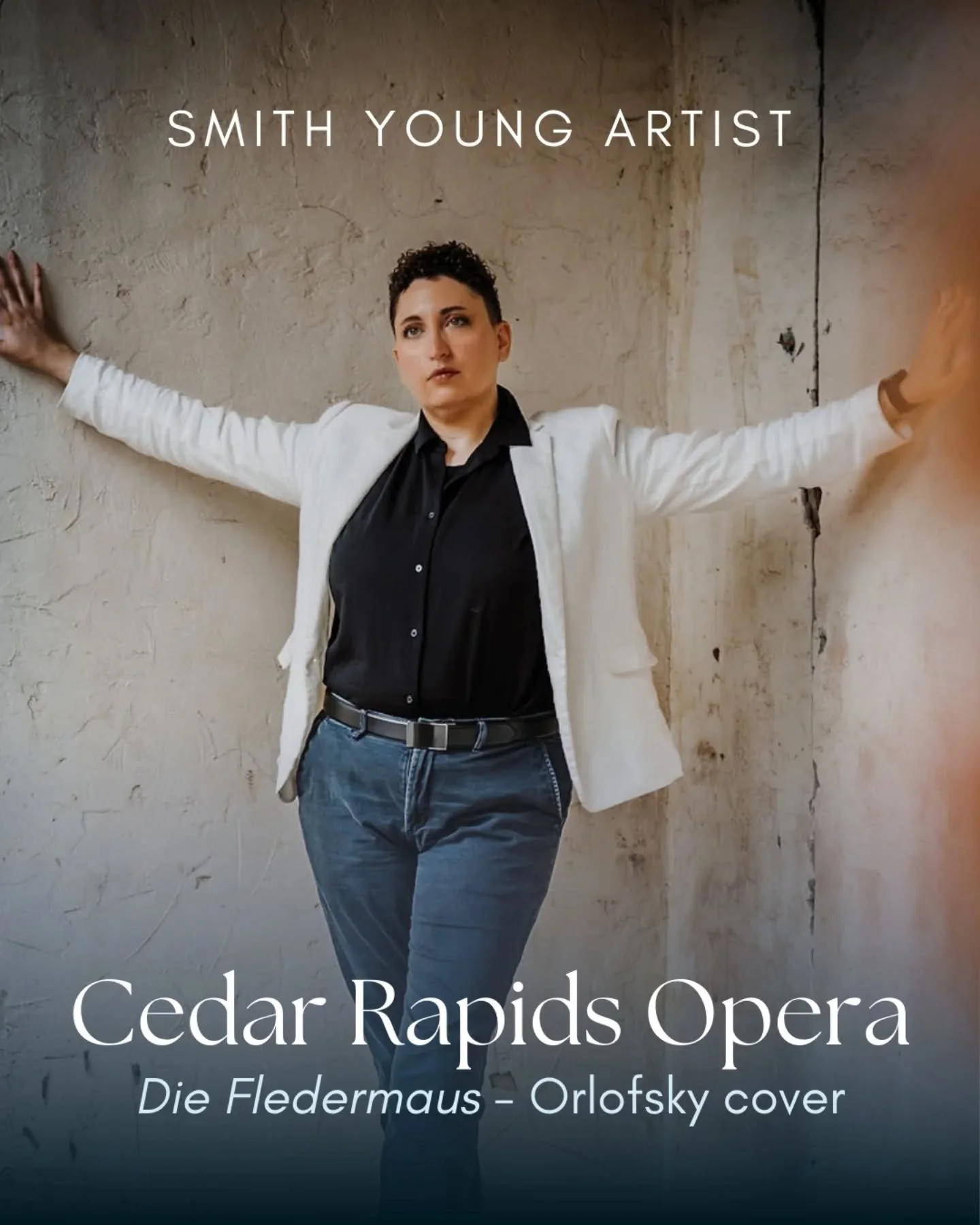 Slipping a 3rd young artist position in just under the wire in 2025. Excited to head to Iowa and sing one of THE stupidest (and I mean that positively!) pieces of art known to man. 

S/o to @andrewmorstein for the photo
S/o to @cantilenacreative (lit