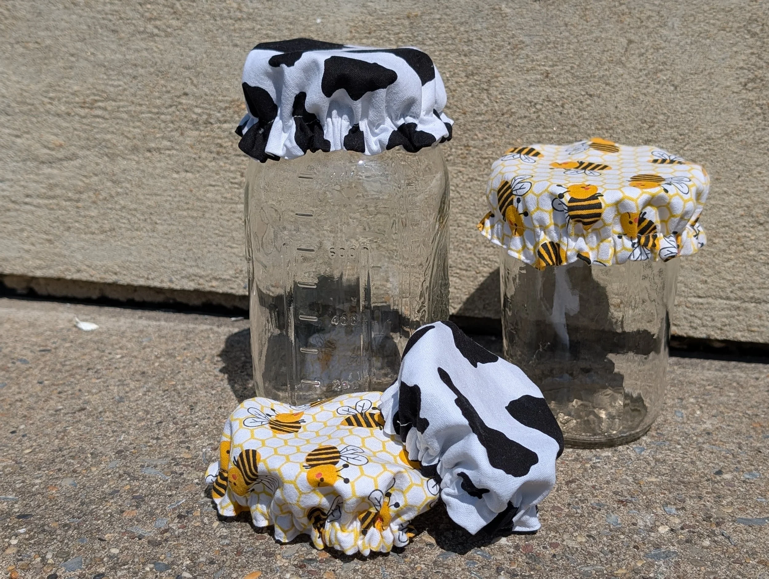 Jar Bonnets or Jar Covers