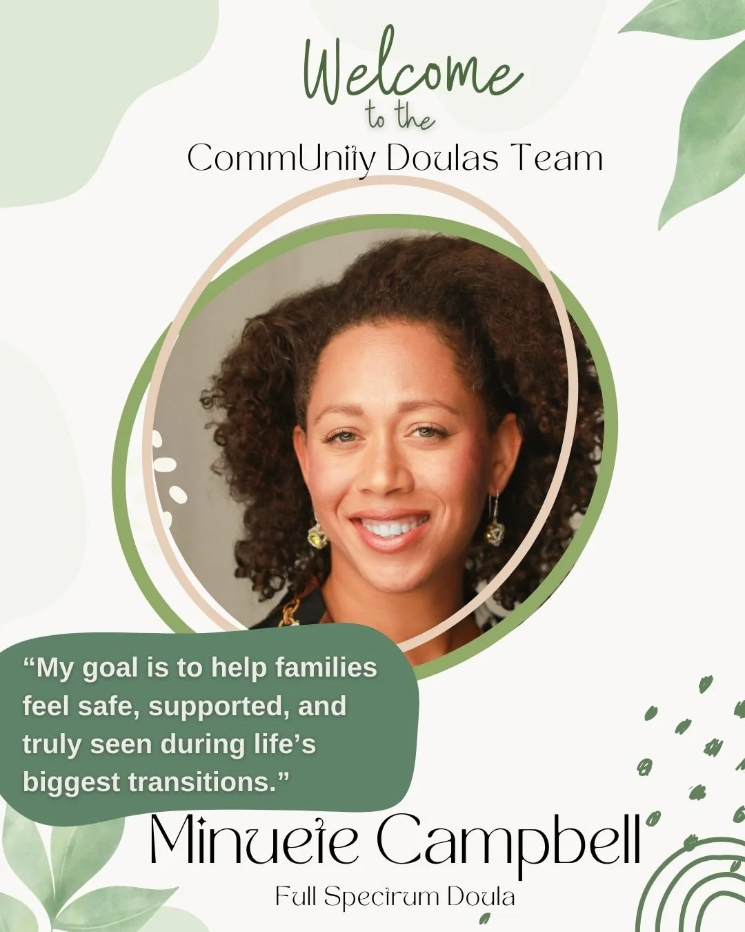 Doula Profile: Minuete 