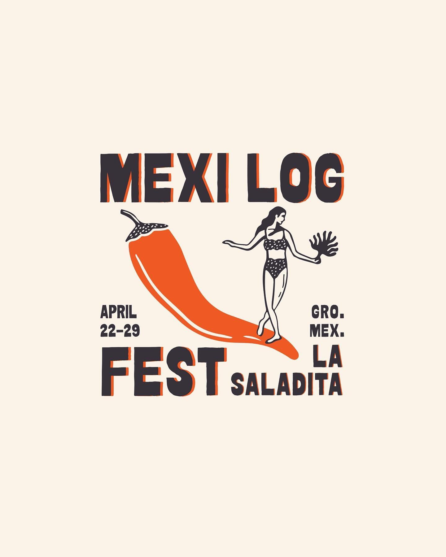 @mexilogfest 🌶 
&bull;
&bull;
&bull;
&bull;
&bull;
&bull;
&bull;
#maui #art #graphic #graphicdesigner #artistsoninstagram #hawaii #surf #illustration #saladita #longboard #design