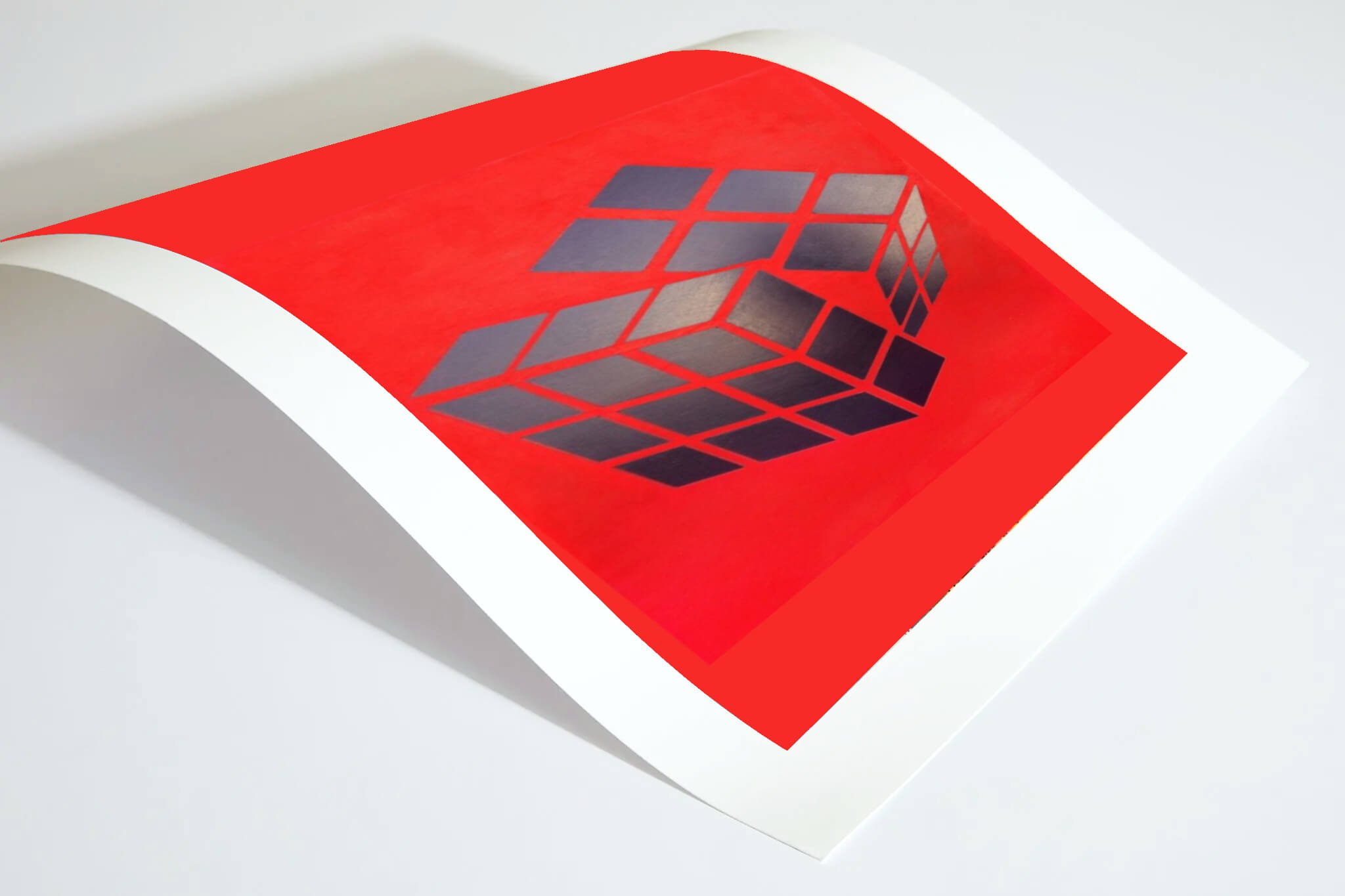 RED RUBIKS_LIMITED_EDITION_PRINTED_ON_CURVED_PAPER.jpg