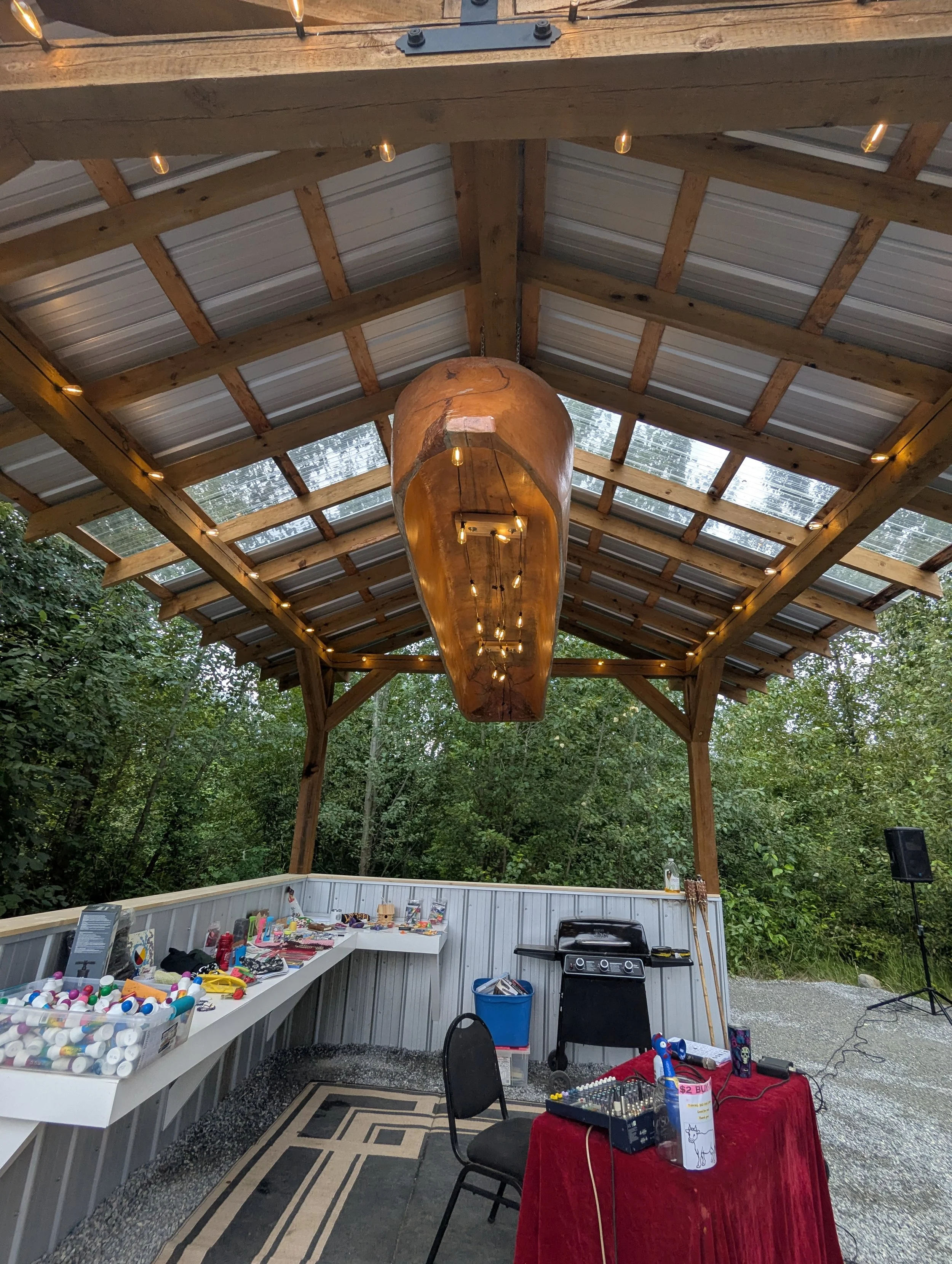  Our new gazebo offers a welcoming space to gather, relax and connect. 
